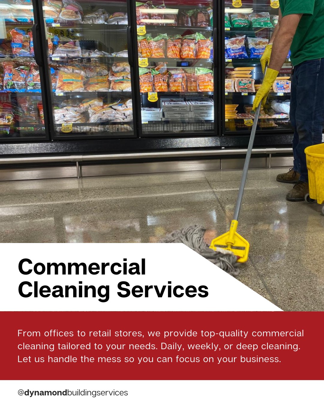 From offices to retail stores, we provide top-quality commercial cleaning tailored to your needs. Daily, weekly, or deep cleaning. Let us handle the mess so you can focus on your business.