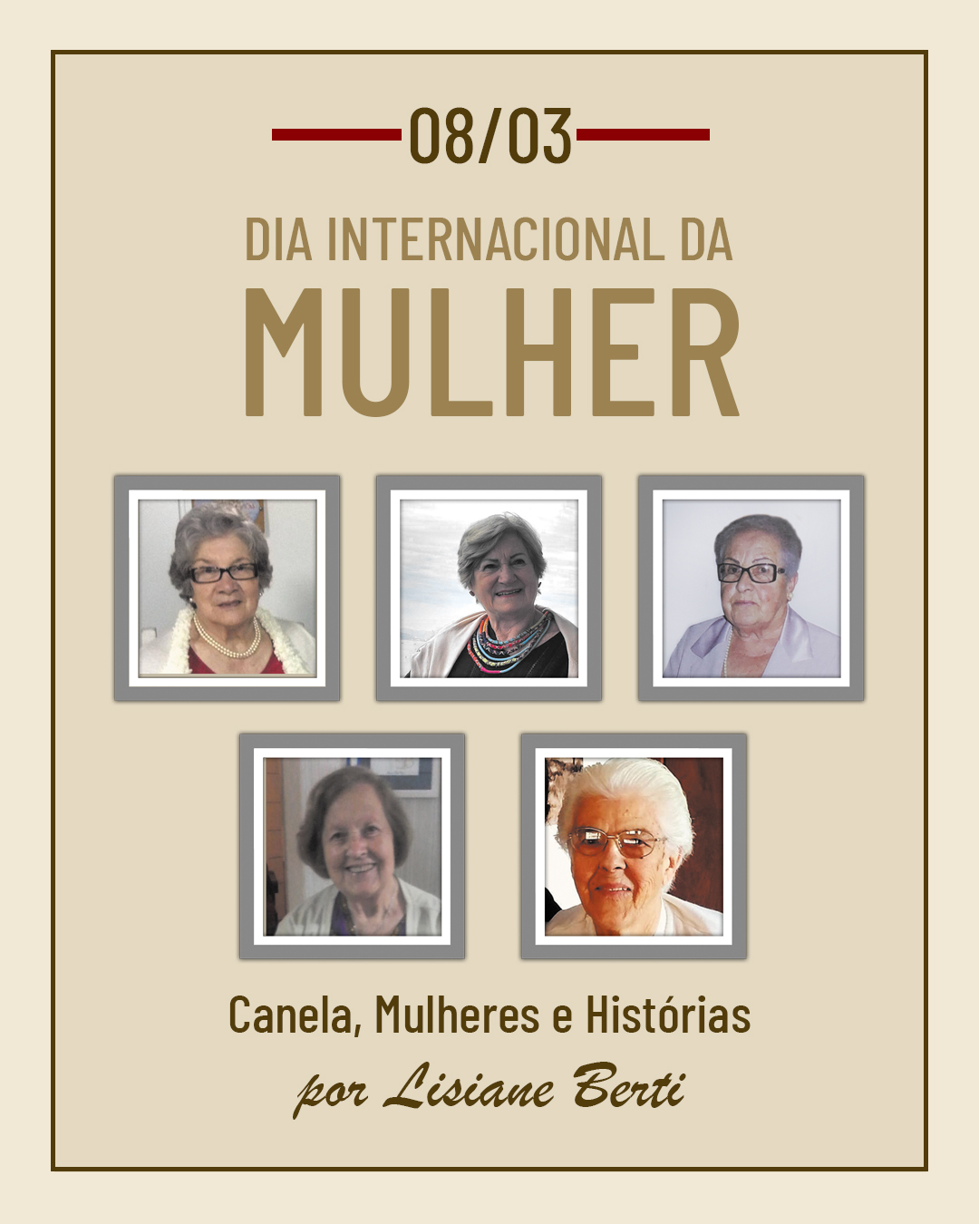 🌸 Mulheres que fazem história!
Lisi Berti destaca algumas das mulheres que marcaram e ainda marcam a história de Canela. ✨ Conheça essas trajetórias inspiradoras!
📖 Leia a matéria completa: 🔗 Link na bio
#MulheresQueInspiram #HistóriaDeCanela #ForçaFeminina #AlmanaqueDeCanela