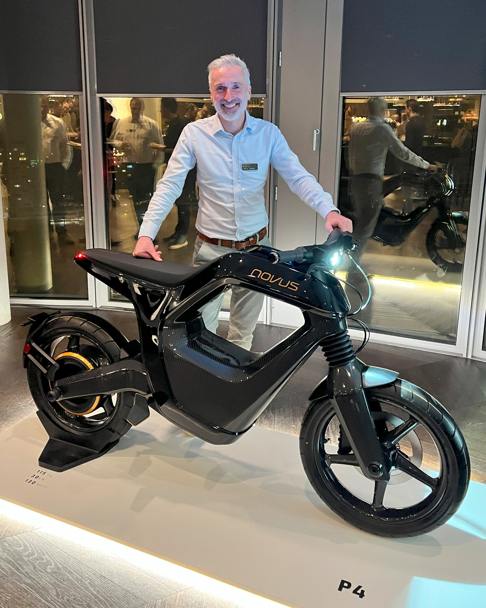 Big congrats to @novusbike on the successful reveal of their pre-production prototype "P4"! 🚀🔥
As the development partner of NOVUS, we had the privilege of joining the secret Sneak Preview, where the final version of this ultimate premium urban lightbike was unveiled to eager suppliers and investors.
Now we can hardly wait to bring this two-wheeled future vehicle to the road!
More updates soon to come…
.
.
.
#NovusBike #NextGenEBike #InnovationOnWheels #LightweightPower #ElectricMotorcycle #EBikeRevolution #PrototypeToProduction #SustainableMobility #GameChanger #RideTheFuture #TechMeetsSpeed #VELA