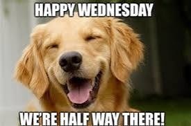Happy Wednesday mid week now. Not long to the weekend 😊