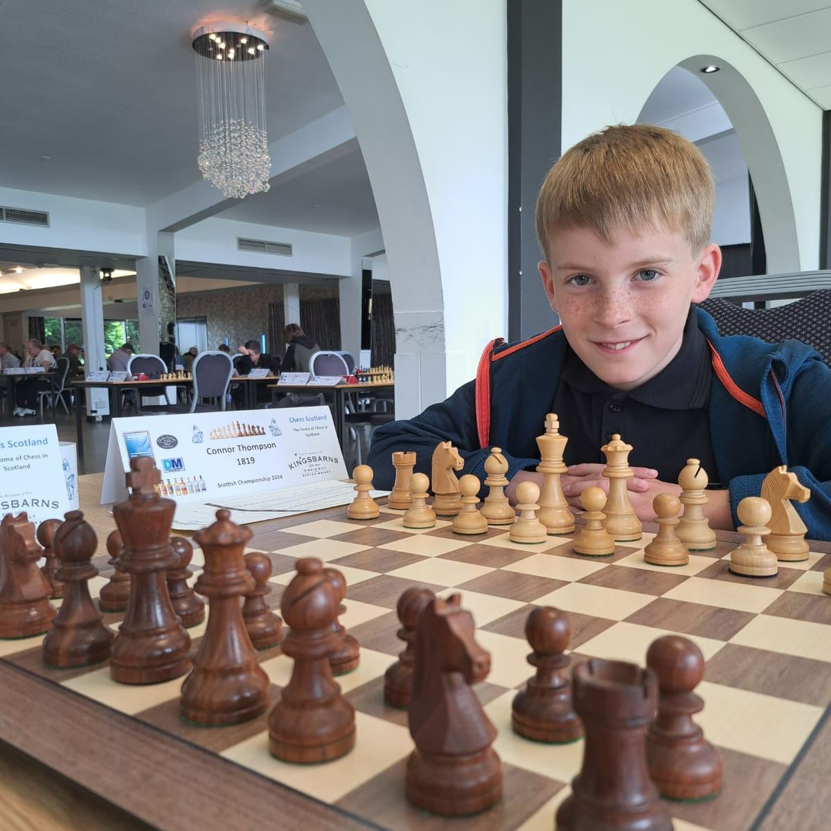A big well done to Nikodem Ford who won the Scottish Boys/Girls Championships with a perfect score of 5/5! π₯β
Nikodem has been joining our online group classes from Poland each week and it was lovely seeing him visiting Scotland and competing during his Summer holidays. βοΈπ
