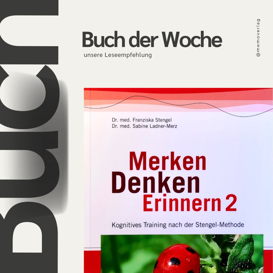 🧠📗 Buch der Woche: “Merken Denken Erinnern 2 – Trainerhandbuch” von Stengel & Ladner-Merz.
✨ Noch mehr Übungen für dein Gedächtnis: Mit diesem Handbuch kannst du neue und bewährte Techniken des kognitiven Trainings entdecken – perfekt für Gruppen oder Einzelarbeit.
👉 Tipp: Plane wöchentliche Gedächtnisübungen – Routine ist der Schlüssel zur Verbesserung!
Hashtags:
#MerkenDenkenErinnern #Gedächtnistraining #memoVerlag #KognitiveÜbungen