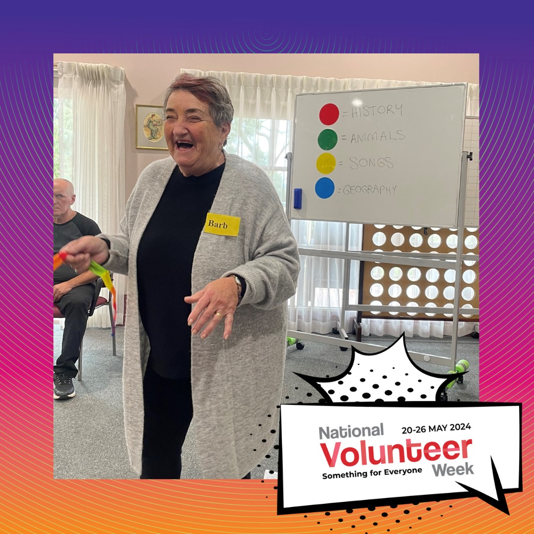 It is Volunteer Week!!
At Caladenia we could not do without our fantastic volunteers.
This is Barb. Barb helps us out in the community and here at Caladenia, she is always happy to lend a hand wherever needed, and has a smile and friendly word for everyone!! ❤️🩷🧡💛
If you are thinking about volunteering - drop us a comment!!
#SomethingForEveryone #NVW2024