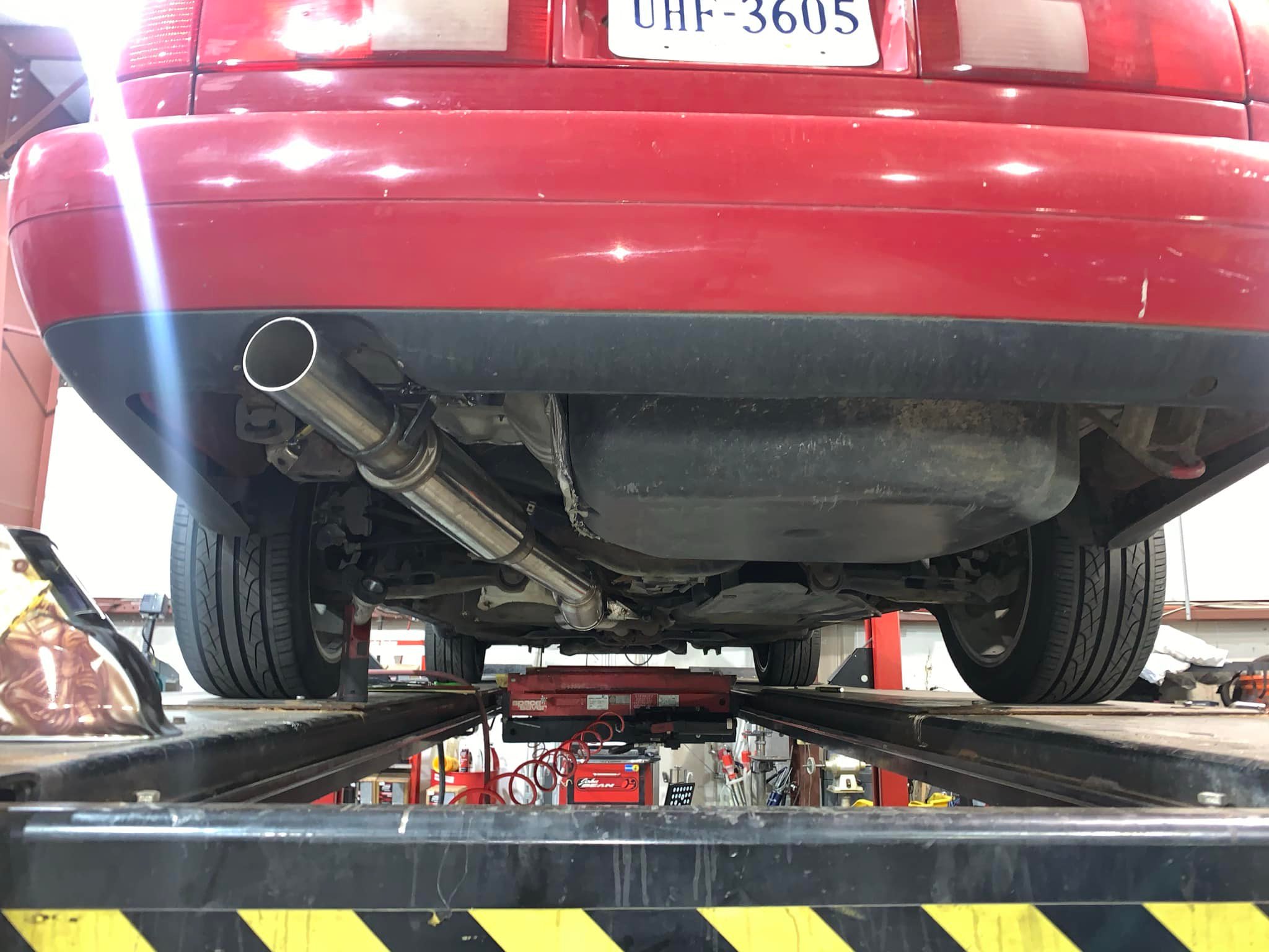 Exhaust fell off so I had to improvise… ❤️❤️❤️ (this was last year 2021)