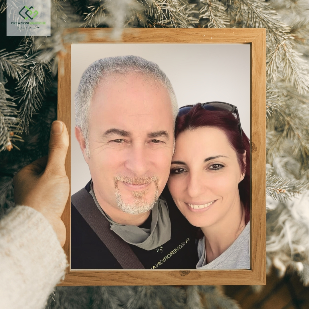 Buon Natale a tutti!
Vi auguriamo un Natale pieno di gioia, serenità e amore.
In questo periodo magico dell'anno, ci piace cogliere l'occasione per ringraziarvi
per il vostro continuo supporto e per la vostra fiducia.
Per noi è importante mettere passione e amore in tutto ciò che facciamo,
sia nel nostro lavoro che nella nostra vita.
Crediamo che questo sia il modo migliore per creare qualcosa di veramente speciale e significativo.
Vi auguriamo di trascorrere un Natale indimenticabile,
circondati dalle persone che amate.
Con affetto,
Valeria e Dario
📞 366 721 0703 WhatsApp | Telegram
☎️ 0971 1800497
📨 creazionigrafichesnc@gmail.com
📨 info@creazionigrafiche.store