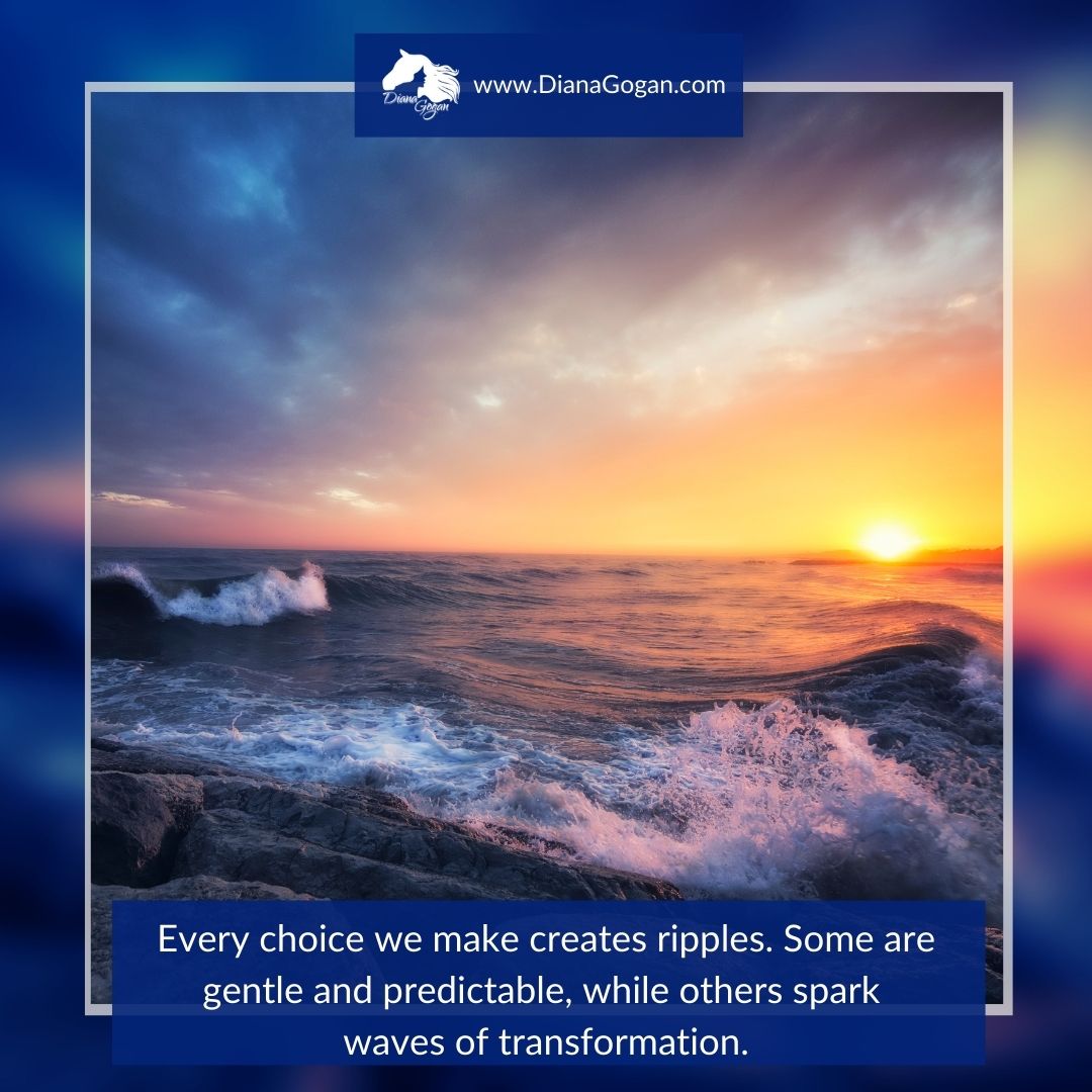 From Ripples to Waves
"Every choice we make creates ripples. Some are gentle and predictable, while others spark waves of transformation."
What ripple effect do you want to create in your life?
Read the full blog here: https://www.dianagogan.com/post/beyond-the-pond-expanding-into-new-possibilities
If you're ready to create powerful waves of change in your life and feel stuck, let’s talk! Schedule a time with me to get started.