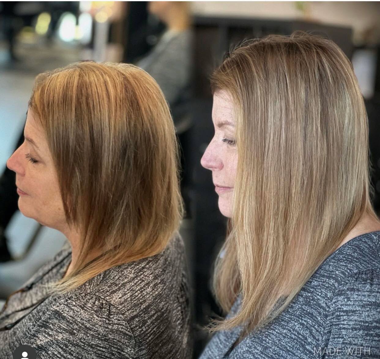 With a combination of IBE @invisiblebeadextensions coupled with Goldie Locks hair supplements @getgoldielocks Maria’s beautiful client was able to add so much fullness, length, strength and shine to her hair! 🪄
To book a consultation with Maria @hairwithsoulbymaria go to the link 🔗 in our bio to schedule virtually, dm her or text us at (518) 989-7535 (SLEK) ☎️
Slēk Salon Clifton park - 1603 Route 9 Halfmoon Ny 12065
Slēk Salon Albany - 1801 Western Ave Albany NY 12203