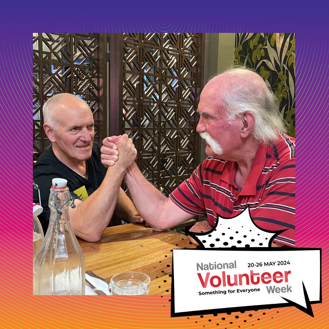 It is Volunteer Week!!
At Caladenia we could not do without our fantastic volunteers.
Gary is assisting here on a community based program. Gary used to volunteer as a Board Member, when he retired from the Board, we enticed him to Volunteer in the programs!
If you are thinking about volunteering - drop us a comment!!
#SomethingForEveryone #NVW2024