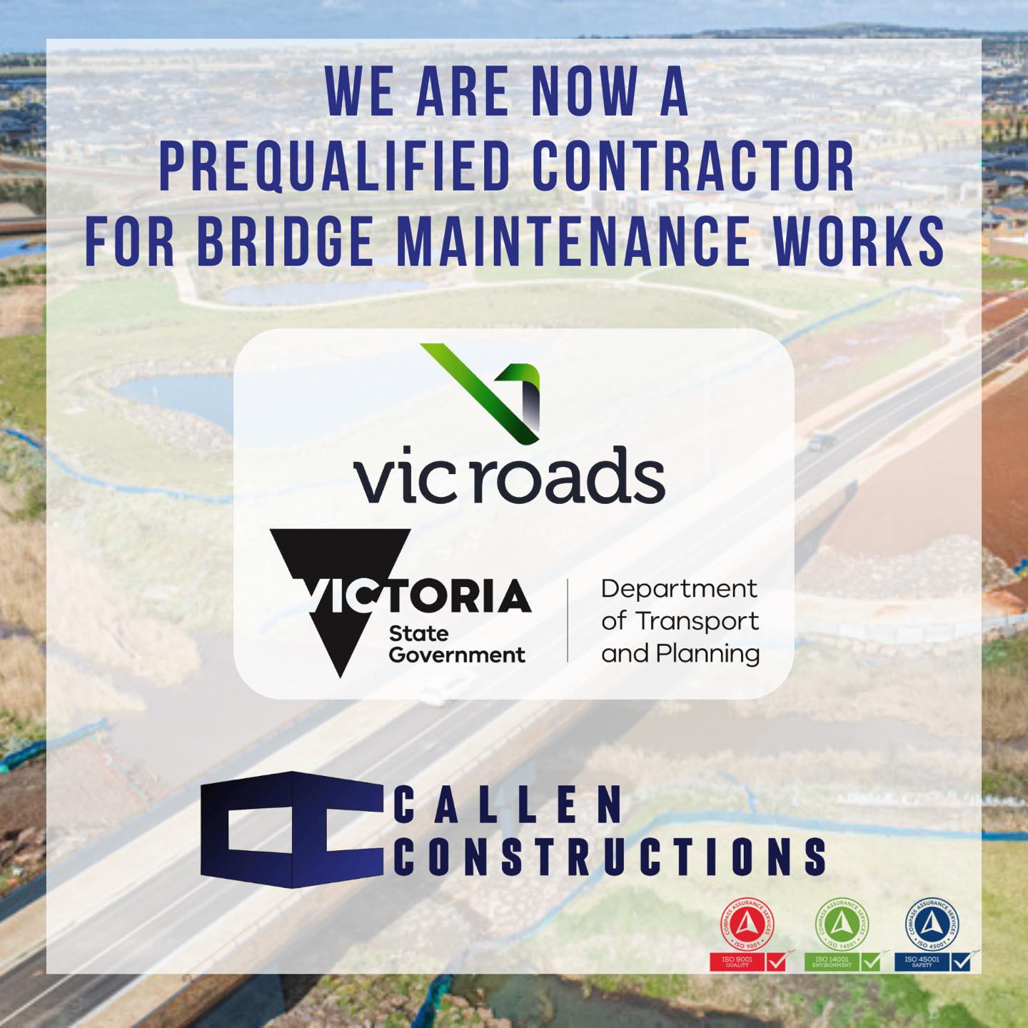 🚨 Exciting News! 🚨
We are proud to announce that we have successfully achieved pre qualification in Bridge Maintenance with the Department of Transport! 🎉
This milestone reflects our team’s expertise, commitment to quality, and dedication to ensuring the longevity and safety of vital infrastructure. We’re excited to take on this new chapter and contribute to maintaining the bridges that connect our communities.
#BridgeMaintenance #infrastructure #DepartmentOfTransport #BuildingConnections #concrete #formwork