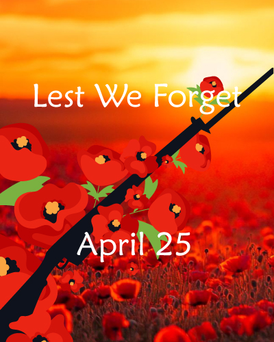 They shall grow not old, as we that are left grow old:
#AnzacDay2025