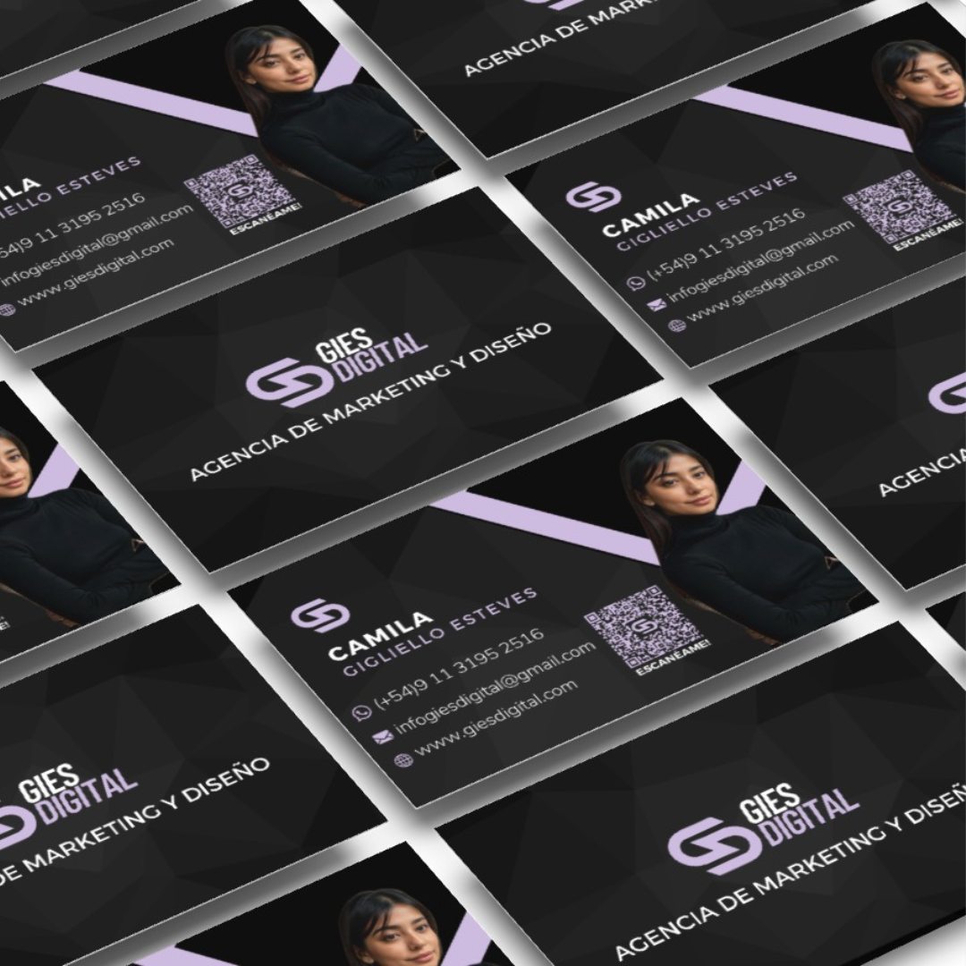 Diseño de Tarjetas Personales doble faz con código QR 💳
👉🏻De un lado la información y logo de la agencia, del otro el nombre y foto de la persona + información de contacto + código QR para escanear y obtener más información anexado a un linktree.
¡Pedínos tu diseño 100% personalizado!
📲Consúltanos vía whatsapp al +54 9 11 3195-2516
O visitá nuestra web www.giesdigital.com para visualizar nuestros servicios y trabajos realizados 🌐
#agenciademarketing #marketing #diseñoweb #diseñografico #diseño #graphicdesign #webresponsive #tarjetapersonal #doblefaz