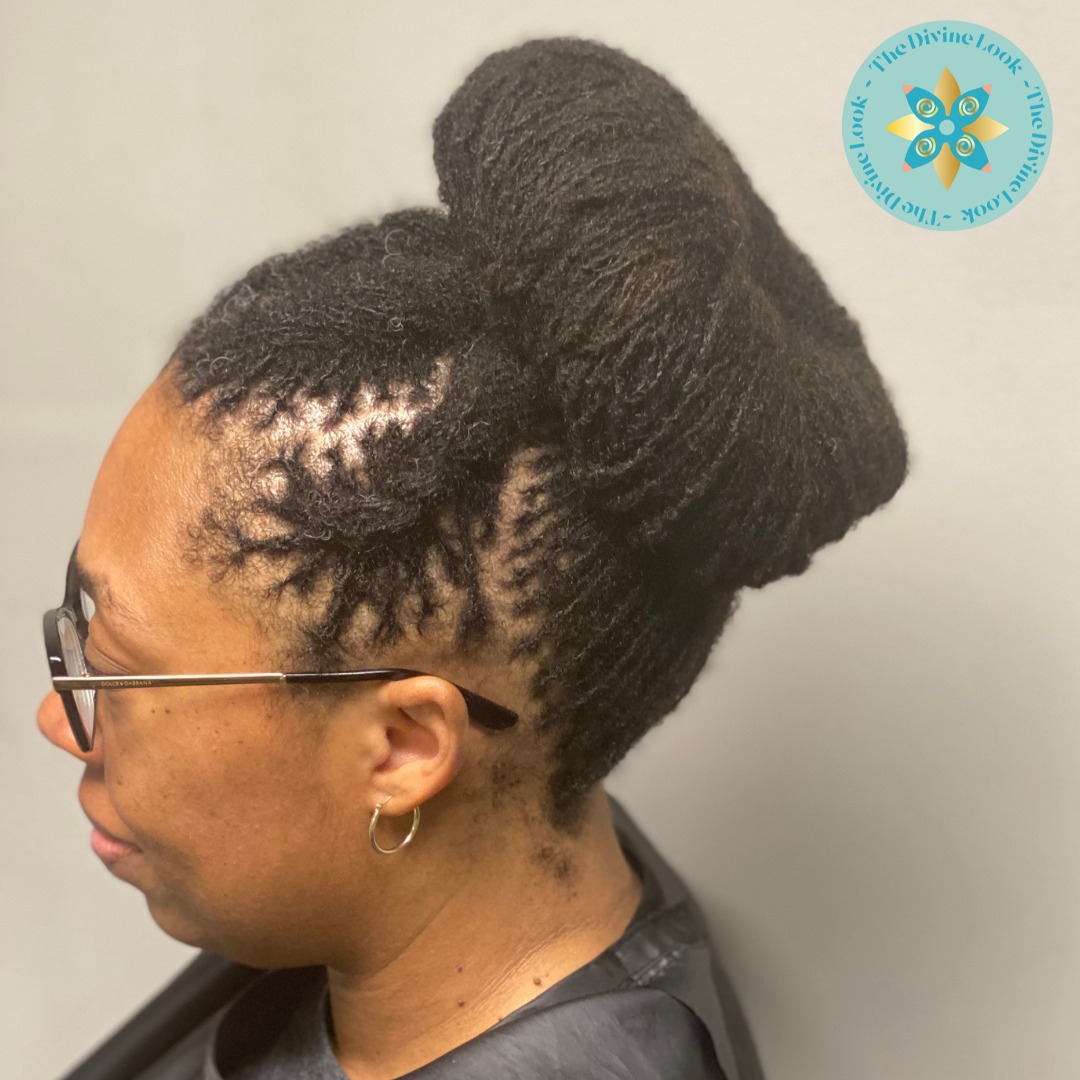 Unlock Your Hair's Potential with The Divine Look 🌟 Expert Sisterlock Services and Maintenance Tips! #SisterlockExpert #HealthyLocksJourney #DivineLookUSA #LockExperts
