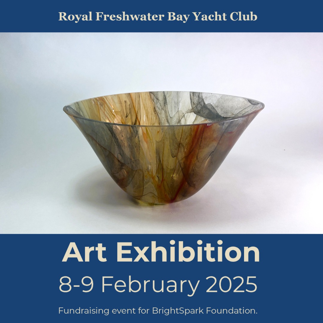 I'm part of this exciting exhibition.
Join us on the evening of Friday, 7th February, from 6pm-8pm, for the exclusive opening night of our Inaugural Art Exhibition at RFBYC. This special event promises an unforgettable celebration of Western Australian art, featuring incredible works across painting, photography, sculpture, ceramics, and drawing.
Enjoy a vibrant evening of creativity, community, and connection. Your $65 ticket includes a selection of drinks and delicious canapés, setting the perfect atmosphere to explore the exhibition, mingle with fellow art enthusiasts, and even take home a piece of art.
All proceeds from the event and art sales will go to the BrightSpark Foundation, supporting vital child health research in WA.
Don’t miss this opportunity to support a worthy cause while celebrating the incredible talent of WA artists. We look forward to sharing this memorable evening with you!
Book your ticket at https://rfbyc.asn.au/web/pages/events-reservation?eventId=1268&backURL=%2Fweb%2Fpages%2Fupcoming-events