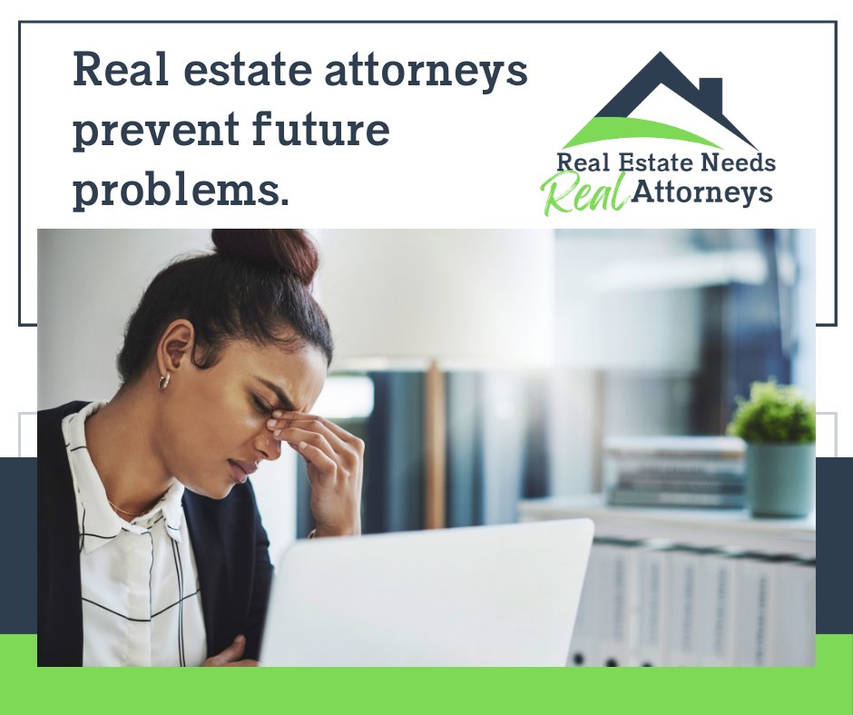 Our CCP real estate attorneys prevent headaches for your clients by uncovering inaccuracies and important nuances in the fine print. #RealEstateBrokers #AttorneyGuidance