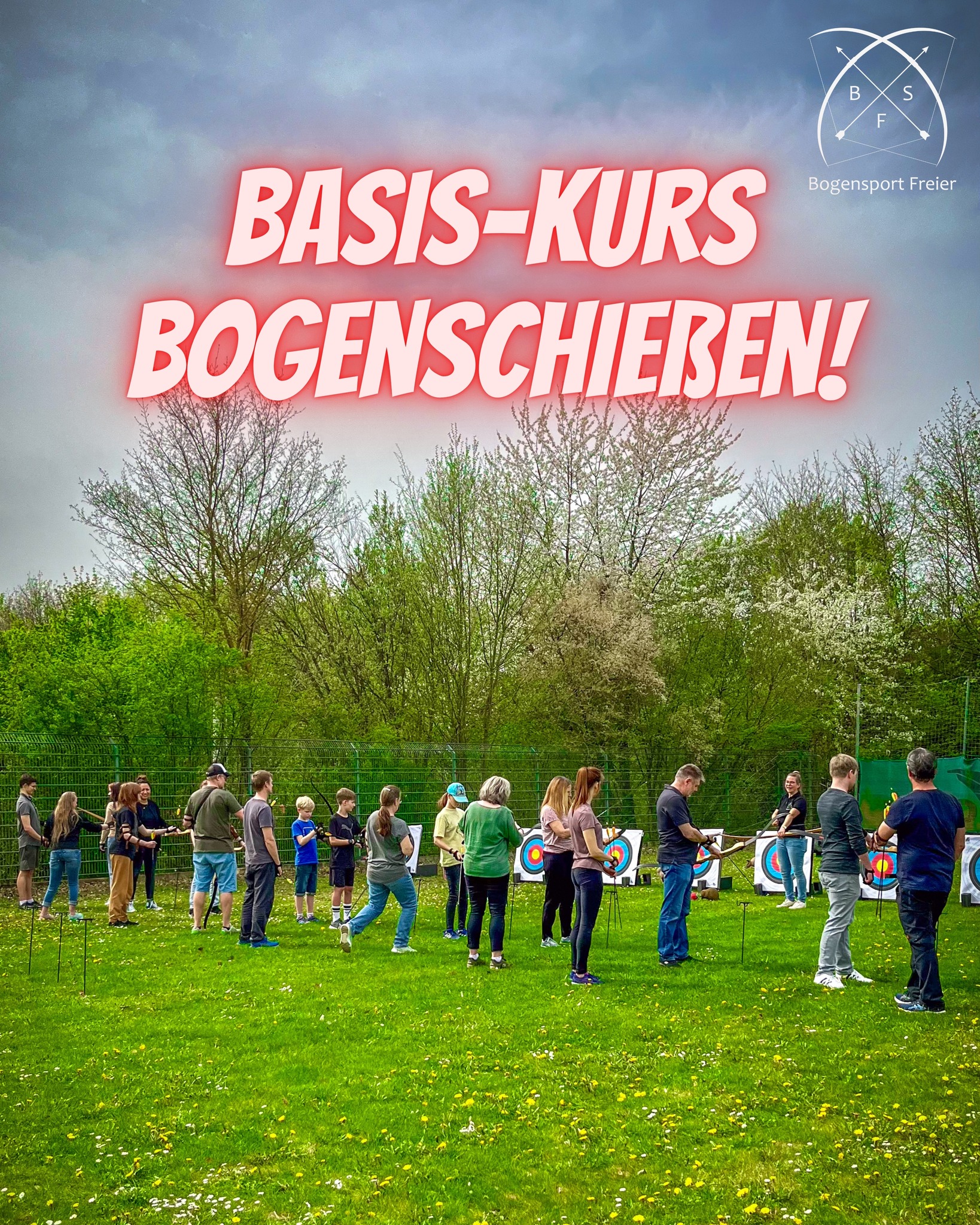 🎯 Vielen Dank an alle Teilnehmer des gestrigen Basis-Kurses Bogenschießen 🏹
☀️ Das frühsommerliche Wetter hat zudem perfekt mitgemacht 🌞
🔵 Wenn auch du das Bogenschießen für dich entdecken möchtest, dann schau dich gerne mal auf unserer Webseite um 👇
https://www.bogensport-freier.de/kurse-bogenschiessen
Wir freuen uns auf dich 🏹
Dein Team von Bogensport Freier 🙂
#bogenschießen #bogenschiessen #würzburg #höhefeld #marktbreit #kitzingen #teamevent #teambuilding