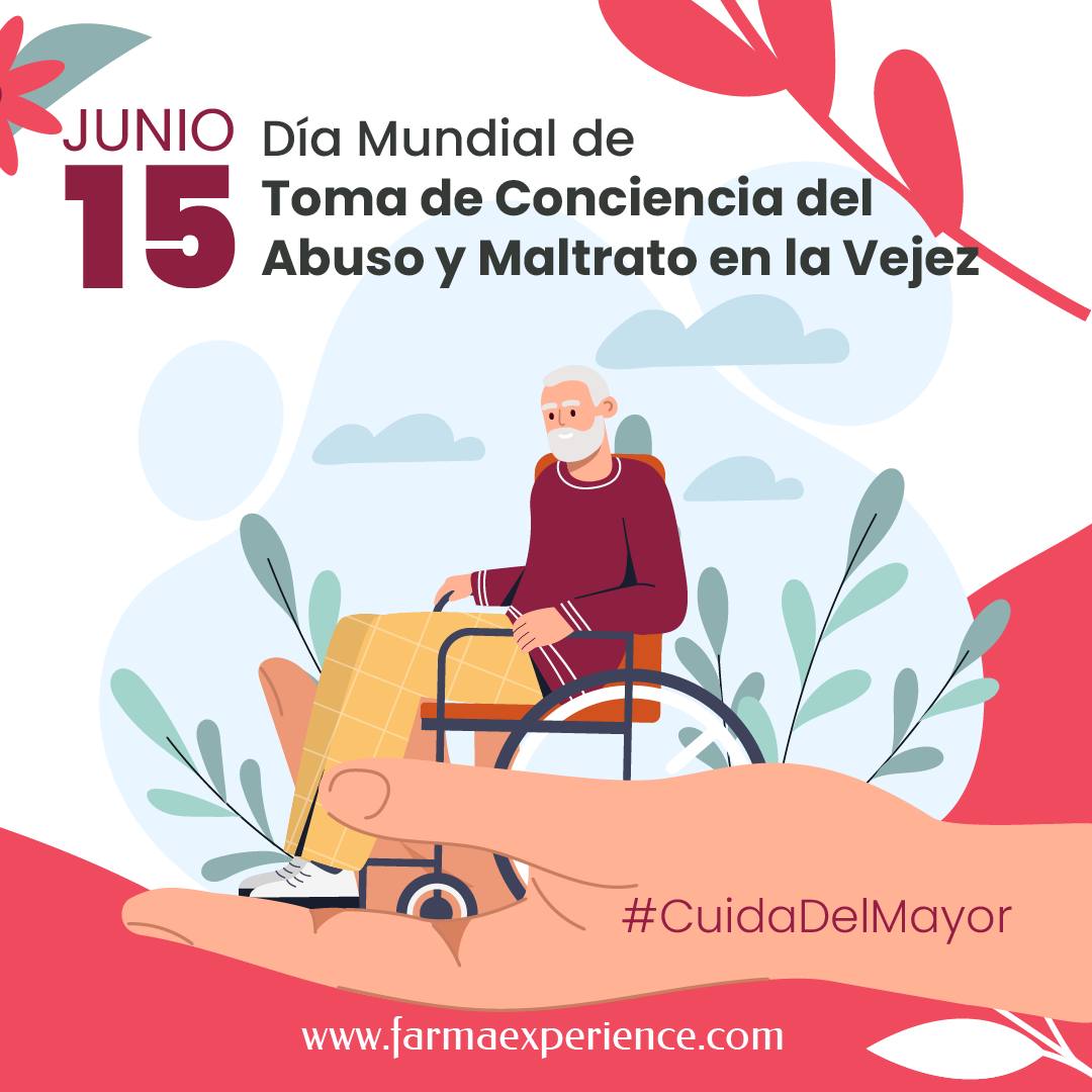 #DíaMundial de Toma de Conciencia del #AbusoYMaltratoEnLaVejez . Para 2023, el tema es: "Cerrar el círculo: Abordar la violencia de género en las respuestas basadas en políticas, leyes y evidencias para la #vejez". #Farmaexperience #Cuidadelmayor #residencias #Paciente #Cronico #Cuidadeti #Residencias #Madrid #dependencia