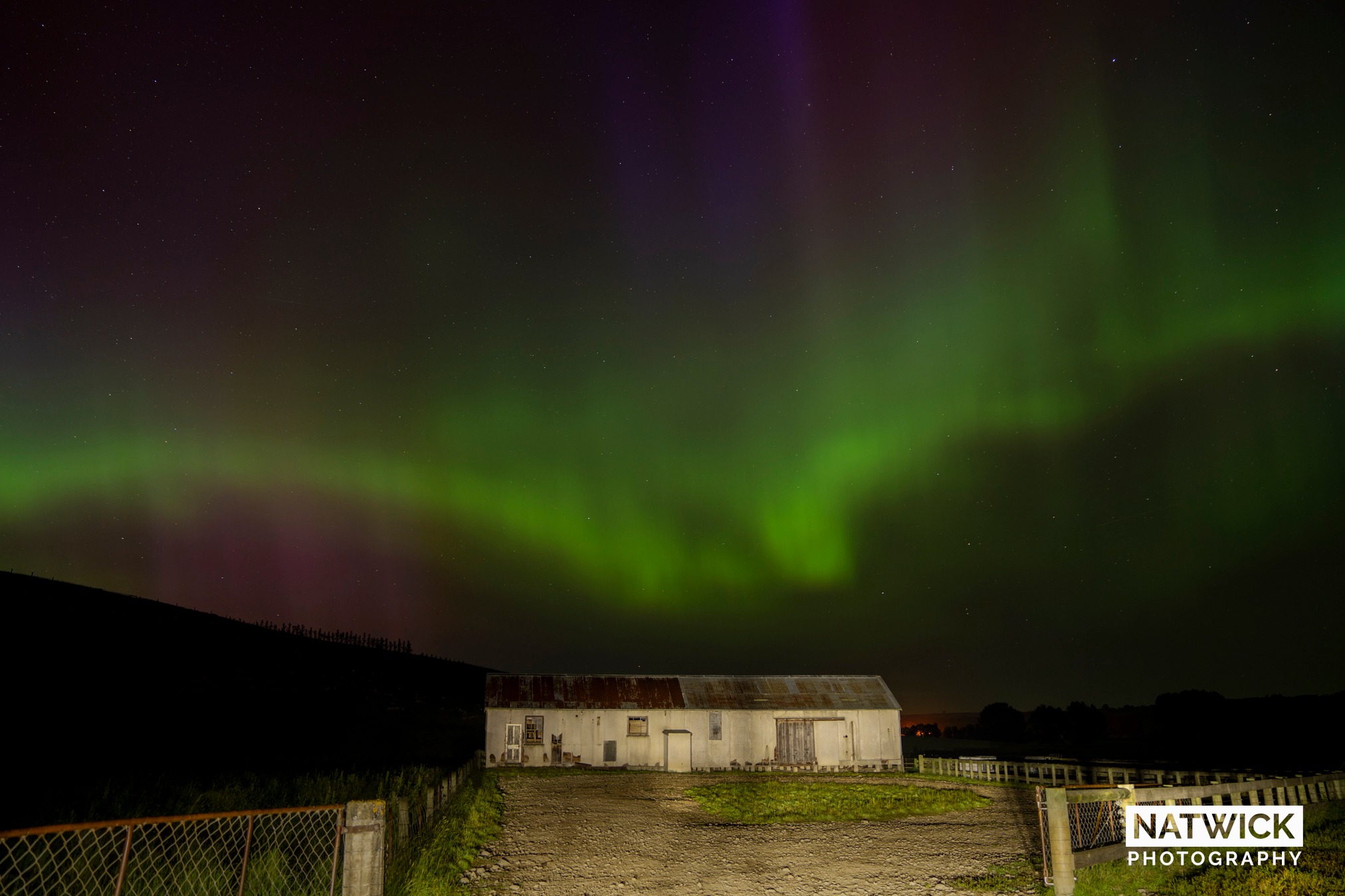 An aurora over Baxter's Barn, Tapanui. 2nd Jan 2025.
📷 @Natwick