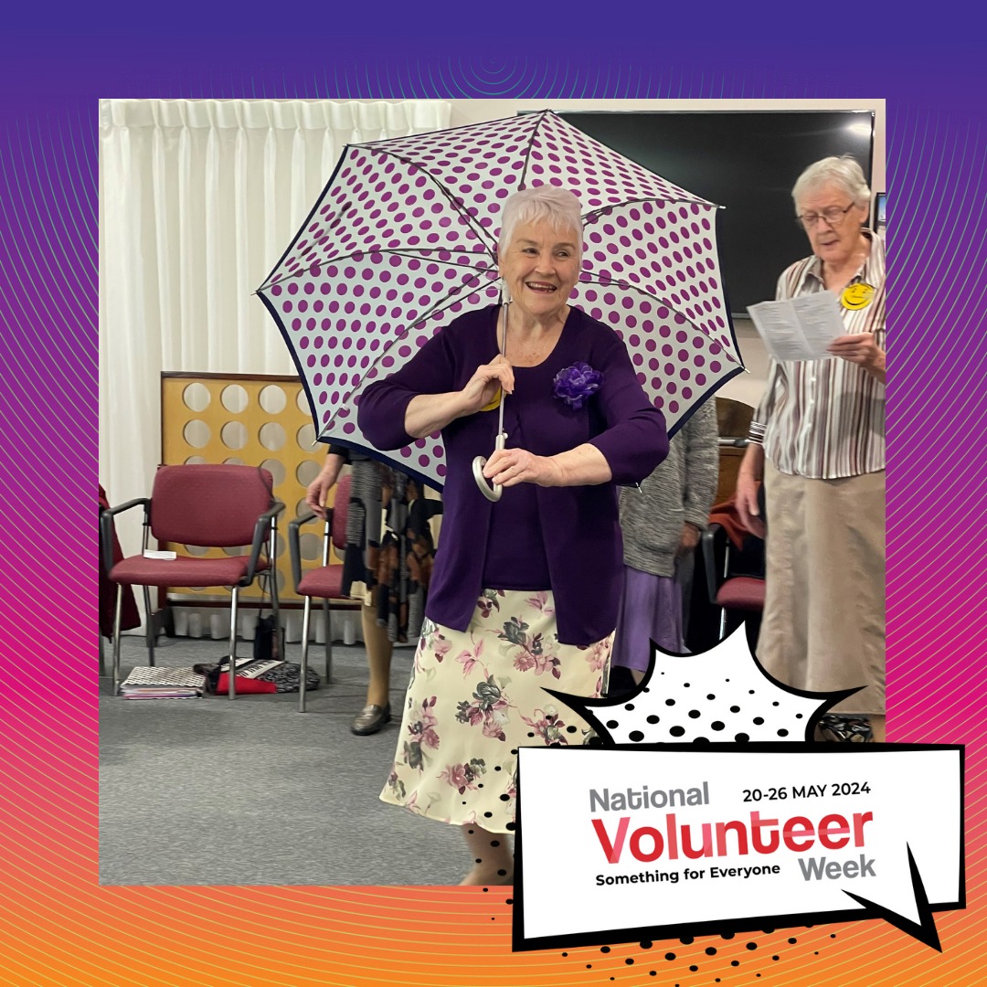 It is Volunteer Week!!
At Caladenia we could not do without our fantastic volunteers.
Pauline is a member of the Happy Wanderers singing group. The Happy Wanderers have been entertaining us at Caladenia for over 30 years! Now that's a commitment❤️🩷🧡💛💚.
If you are thinking about volunteering - drop us a comment!!
#SomethingForEveryone #NVW2024
