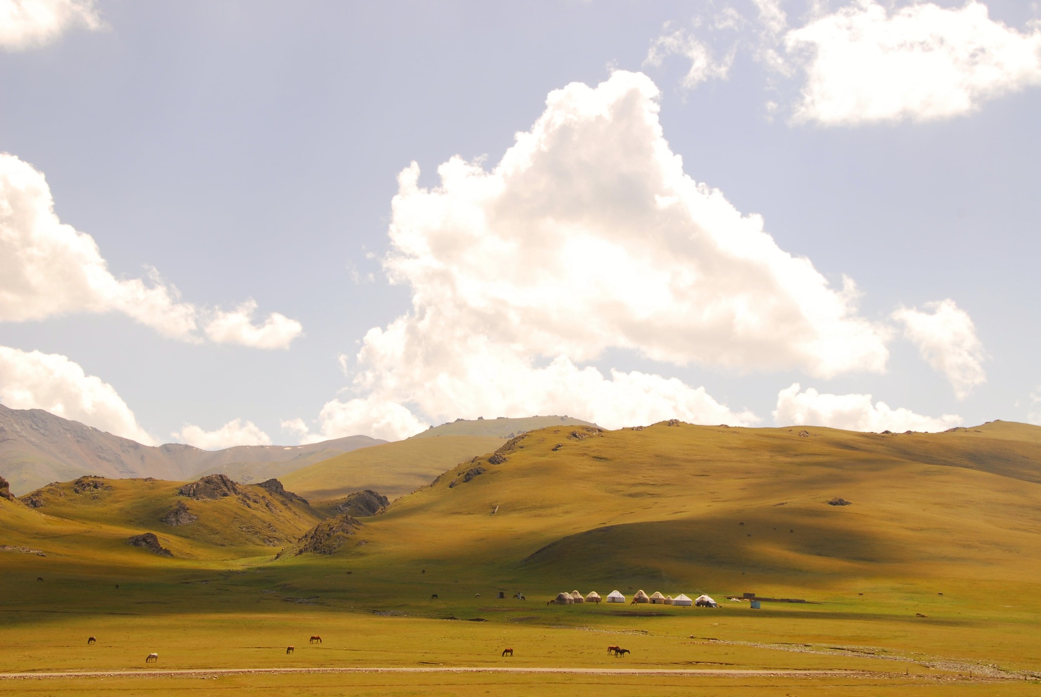 Capturing the sunset over the Tien Shan mountains. Kyrgyzstan is truly a photographer’s paradise. #AristaTravelAsia #Kyrgyzstan #ScenicViews