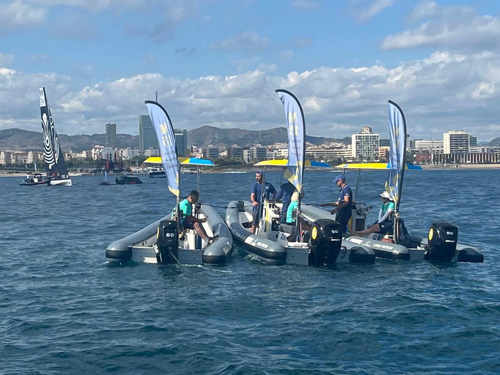 - BOATS THAT PLAY TOGETHER, STAY TOGETHER -
When planning for the 37th Americas Cup, event organisers were looking for a rib they could have customised with features to suit the marshalling role. A big part of the decision making process was also finding a rib known to be comfortable for the hard working Marshalls who would spend long, consequtive days on the water in all conditions.
The Salthouse Coach Boats are providing an exceptionally comfortable platform and its good to see this lot looking relaxed and happy 🤩🤩
#ac37
#marshallboats
#PuigWomensAmericasCup
#americascup
#sailinglife