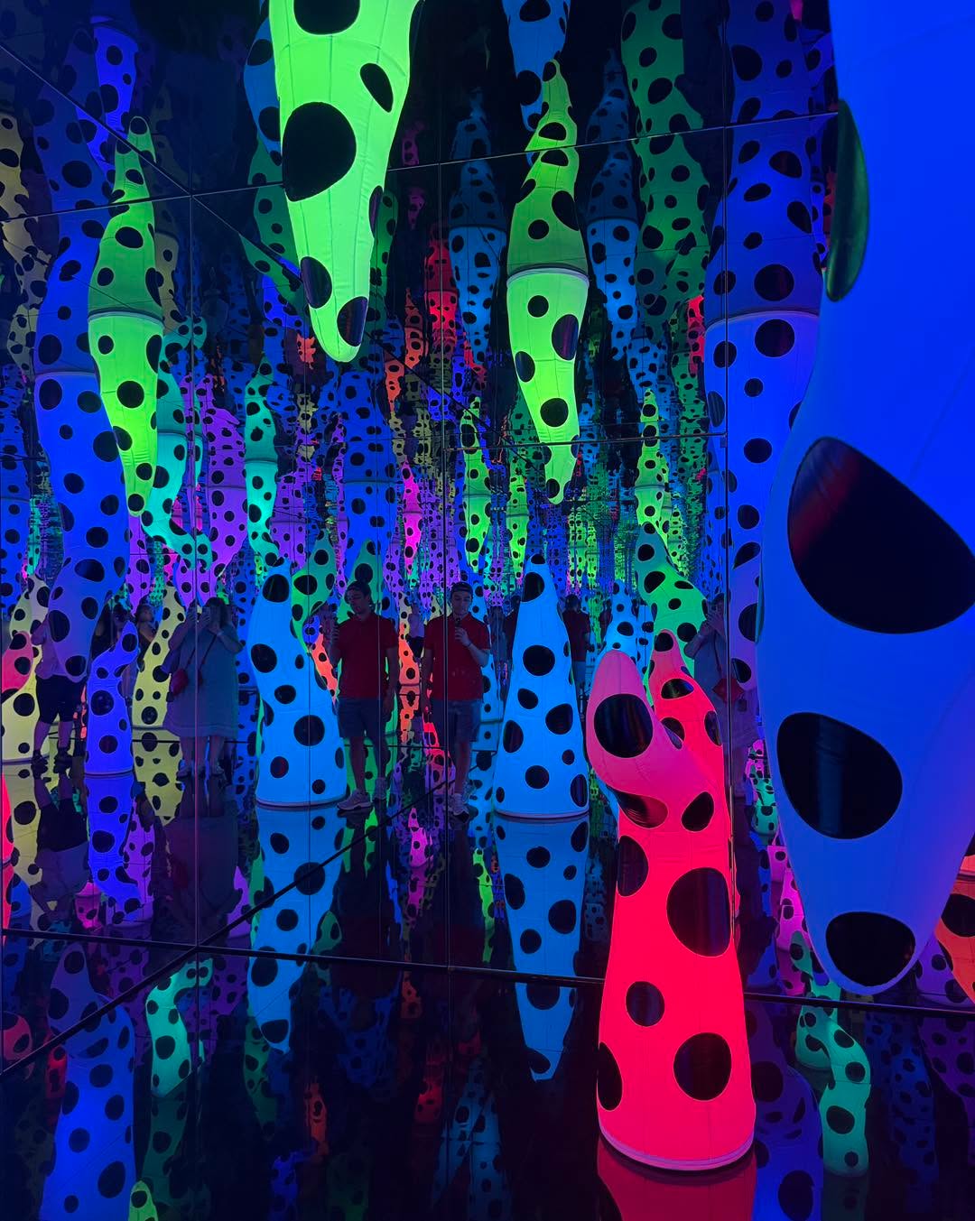 Fabulous. Exhibition at NGV in Melbourne by Yayoi Kusama