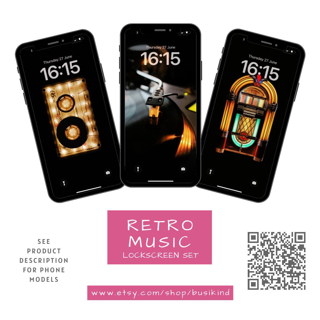 Can You Feel The Retro Vibes?! Light Up Your Screen And Your Mood With The Iconic Retro Music Lockscreen Set.
Only Available On Etsy: https://www.etsy.com/uk/listing/1761500213/retro-music-lovers-lockscreen-set
Follow BusiKind For More!
@busikind
#GenX #genxers #retrovibes #retro #vintage #vintagemusic #musiclovers #giftsforher #giftsforhim #vinylalbums #vinylrecords #recordplayers #tapecassetteplayers #jukeboxjury #rockmusic #60smusic #70smusic #80smusic #50smusic #vinylcollection #uniquegiftsformusiclovers #classicrockmusic #etsy #genxgifts #retrogifts #vintagegifts #iphone #samsung #instagramstoryinspiration #samsunggalaxy