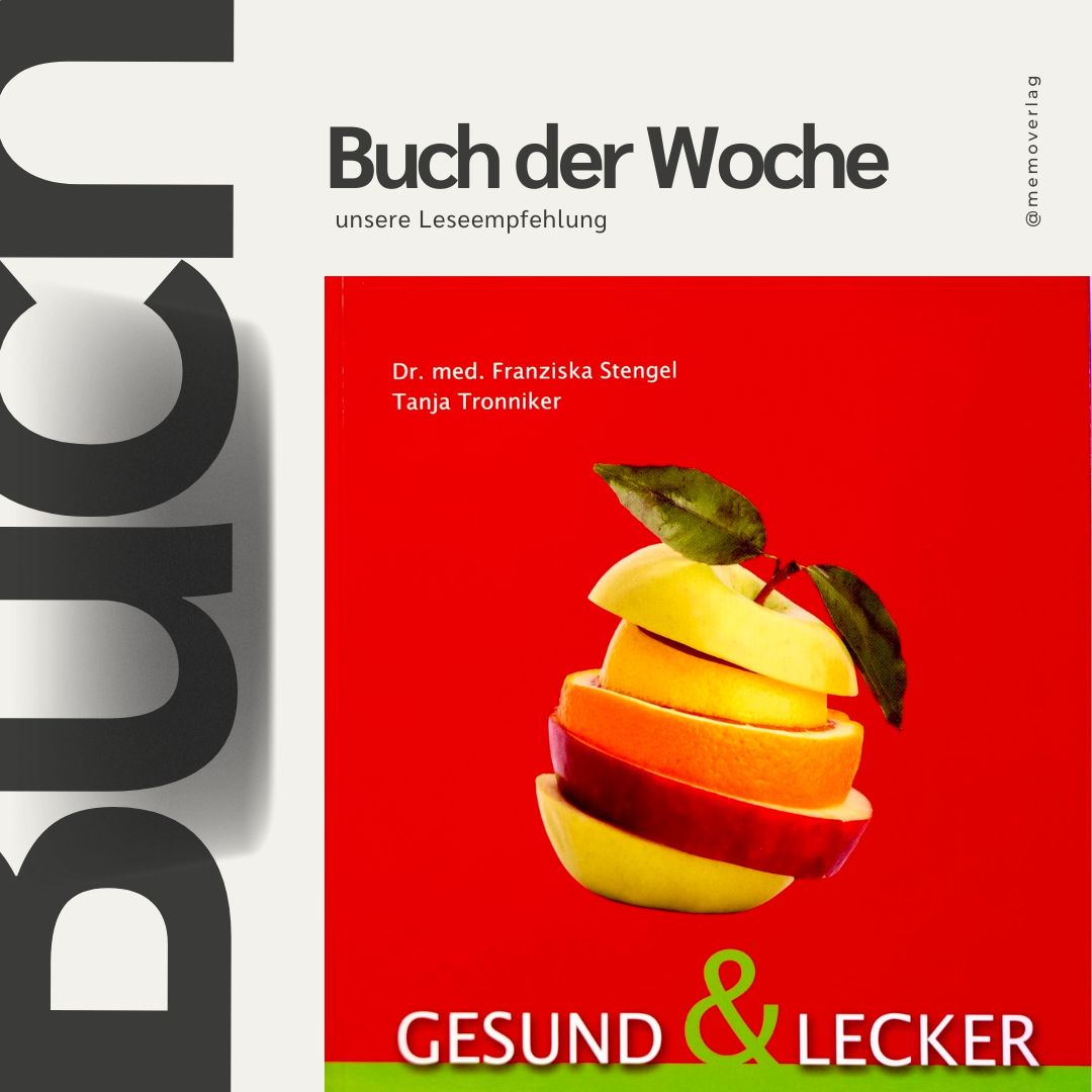 🍴✨ Buch der Woche: “Gesund & Lecker – Kochen und Genießen” von Stengel & Tronniker. Holt euch 10% Rabatt auf „Gesund und Lecker“ mit dem Code MemoWoche.
💡 Für den Gaumen und die Gesundheit: Dieses Buch bietet leckere, gesunde Rezepte, speziell für die Bedürfnisse reifer Gaumen. Perfekt für alle, die sich bewusst und köstlich ernähren möchten.
👉 Welches Gericht bringt für dich Gesundheit und Genuss zusammen? Schreib es uns!
#GesundUndLecker #KulinarischeInspiration #memoVerlag #BewusstLeben #KochenMitFreude