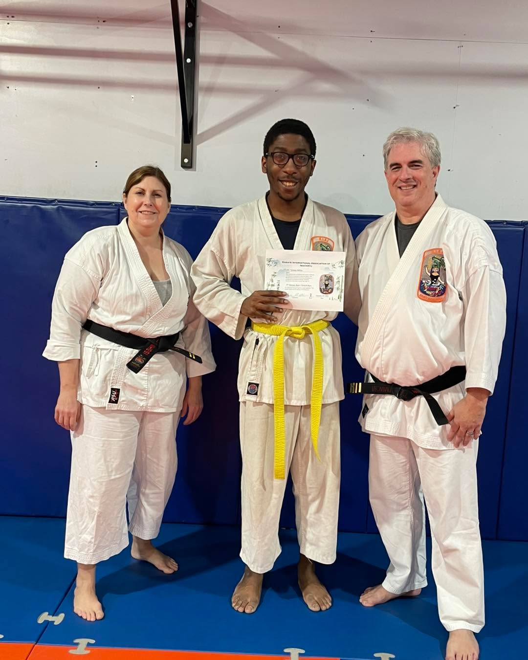 Isshinryu Family Karate is proud to highlight Mr. Willis promotion to Shichi-Kyu.