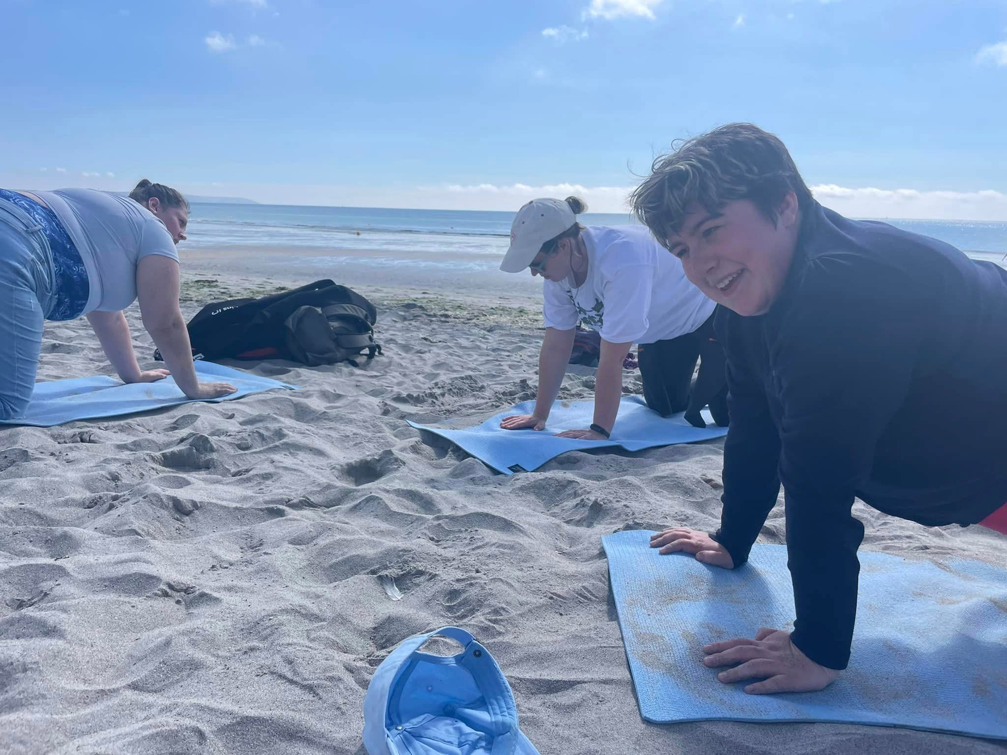 🌞✨ Join Us for Reconnect Mornings! ✨🌞 Fridays: 10am-1pm in St Austell.
Last week marked our first reconnect session of the summer, and it was absolutely amazing! Despite being a smaller group than expected, the vibe was incredible!
🧘♀️ Hidden School Yoga kicked things off with a grounding meditation on the beach, and yoga, soaking in the sun's warm rays.
🌊 Then, Kathy King led us on a serene paddleboard adventure. The water was so clear and twinkly!
☕️ We wrapped up with a hot drink from @Hubbox Pentewan Beach and had a heartfelt check-in with our emotions. Not surprisingly, everyone felt happier, more confident, and less anxious by the end of our session.
We still have spots available for the next 4 weeks for young women aged 18-25. If you’re up for kayaking, paddleboarding, swimming, and yoga on the beach, come join the fun! The feel-good factor is off the charts! 🎉
📞 Get in touch with Kathy for more info. Don’t miss out on this amazing experience! 🌊🧘♀️🏄♀️ Wild Wonder & Wisdom
#ReconnectMorning #BeachYoga #Paddleboarding #FeelGood #SummerVibes #YoungWomen #JoinUs #funinthesun2024 #periodpower #menstrualhealthawareness #outdooradventures #activecornwall