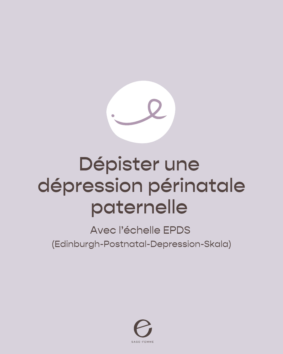 La dépression post-partum touche 1 homme sur 10.
Oui.
Vraiment.
La santé mentale périnatale masculine ne doit plus être un tabou.
"Prendre sur soi", "être fort", "serrer les dents", se dire que "les autres y sont arrivés seuls, je dois y arriver sans aide", "le temps fera l'affaire" etc.
C'est faux.
Reconnaître les signes qui montrent une potentielle dépression périnatale comme la tristesse, des idées noires, le manque de sommeil et d'appétit, la fuite, etc, permet d'avancer et de prendre soin de ta santé mentale.
Il suffit souvent de peu pour sortir du brouillard dans lequel la dépression périnatale peut faire vivre.
En prendre conscience, en parler, être accompagné par un.e professionnel.le voire prendre un traitement comme béquille temporaire peut faire sortir de la dépression périnatale.
Je t'encourage à remplir ce questionnaire, idéalement en présence d'un-e professionnel.le formé.e en santé mentale durant la période périnatale.
Avec un résultat au delà de 6, ose en parler à la sage-femme, pédiatre, médecin traitant ou autre professionnel qui t'accompagne.
Ne reste pas seul.
#santémentalepérinatale #santémentalemasculine #epds #évaluation #DPP