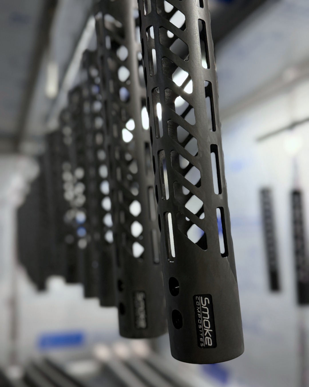 Putting the final touches on our carbon fiber handguards.🔥 Precision-crafted, ultra-light, and built for performance - coming soon to a build near you.🚀
#smokecomposites #carbonfiber #lightweight #carbonfibergunparts #AR15 #AR10 #PCC #Handguard #MadeinUSA