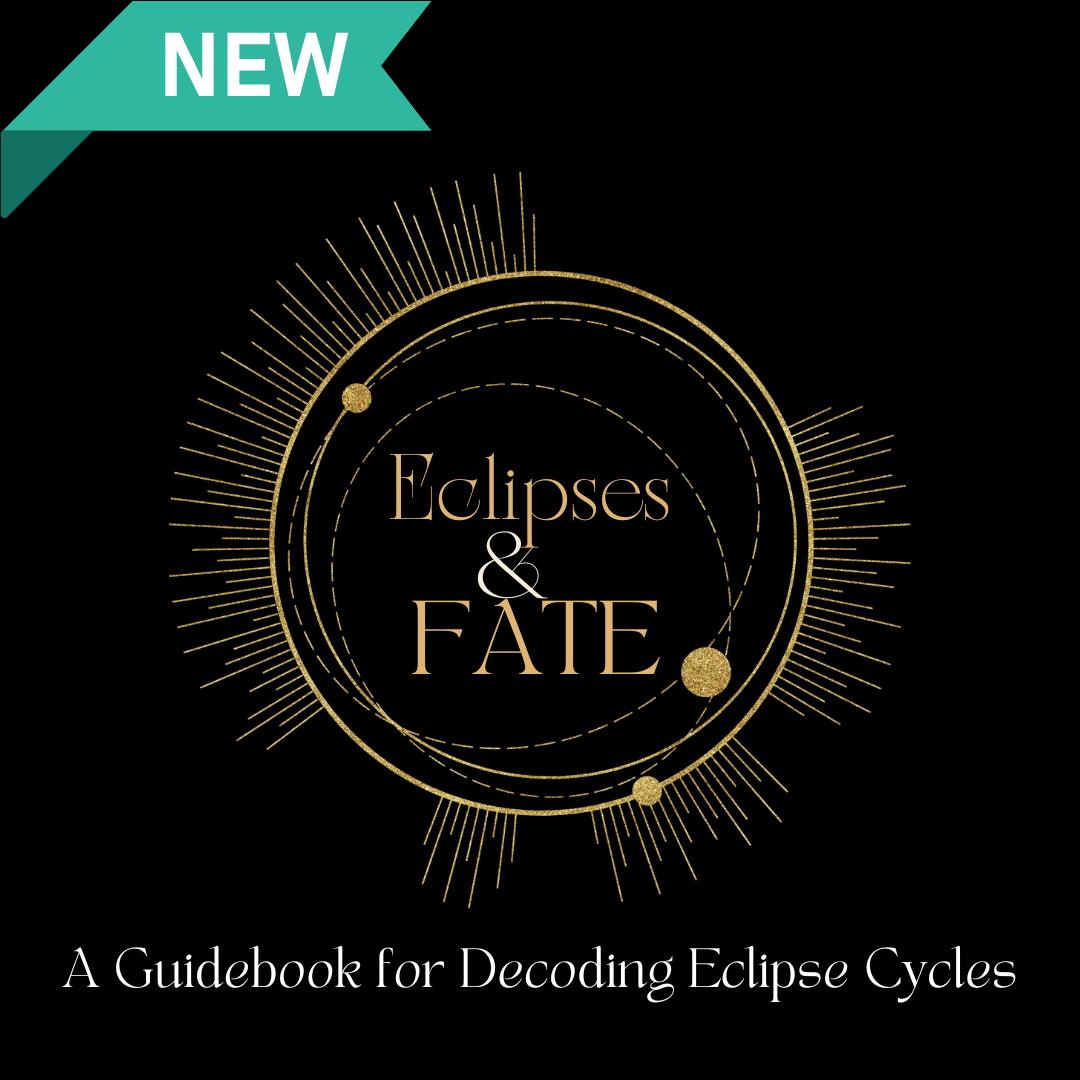 As we gear up for eclipse season in March, I am emerging from my creativity cave to offer you this NEW 46-page ebook (for the delectable launch price of $15):
✨ECLIPSES & FATE: A Guidebook for Decoding Eclipse Cycles✨
Perhaps you've been excavating your brith chart for some time now (years??? is it just me??), and you have a good handle on who you are, but you feel a bit lost as to where you're going. Enter: Eclipses.
Eclipses are these flashpoints of fate that burst into our lives, shaking things up. There is a wealth of knowledge to be uncovered by looking into past astrological transits generally, but I find that eclipses in particular serve as these key guideposts for how our fate is unfolding. Once you create your own personal eclipse history, you'll have a better since of where you've been and where you're going.
This guidebook explains:
✨ What eclipses are astronomically.
✨ What eclipses mean astrologically.
✨ How to decode eclipse cycles and build your personal eclipse history.
✨ How to interpret your eclipse history to reveal the essential threads of your fate.
And if you just can't get enough, I'm also offering a new ECLIPSES AND FATE ASTROLOGY READING. This 1-hour reading will go beyond the guidebook to consider additional complex factors like aspects and planetary condition. Through this consultation, I'll help you unpack what these key moments of fate mean and how that tie together to create a cohesive story of YOU.
The book is available for download now! Links in biooooo!