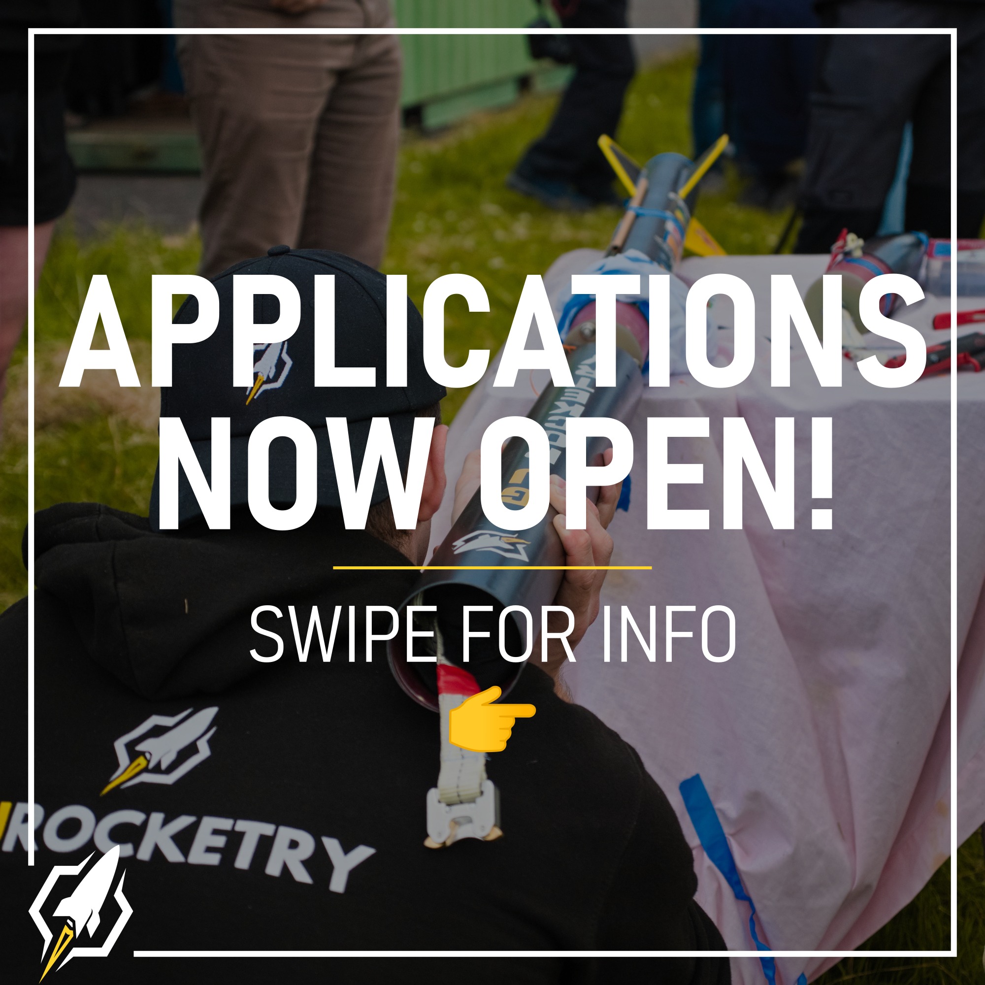 RECRUITMENT FORM NOW (actually) LIVE! π€―
It's your chance to join a leading rocket team, what are you waiting for? Apply now at the link in our bio, or by visiting gurocketry.co.uk!
Applications will close on Sunday the 29th of September 2024 at 23:59. Apply right now! Do it! Hurry!
#ThinkBigGoBeyond #engineering #engineer #space #rocketscience #stem #rocket #science