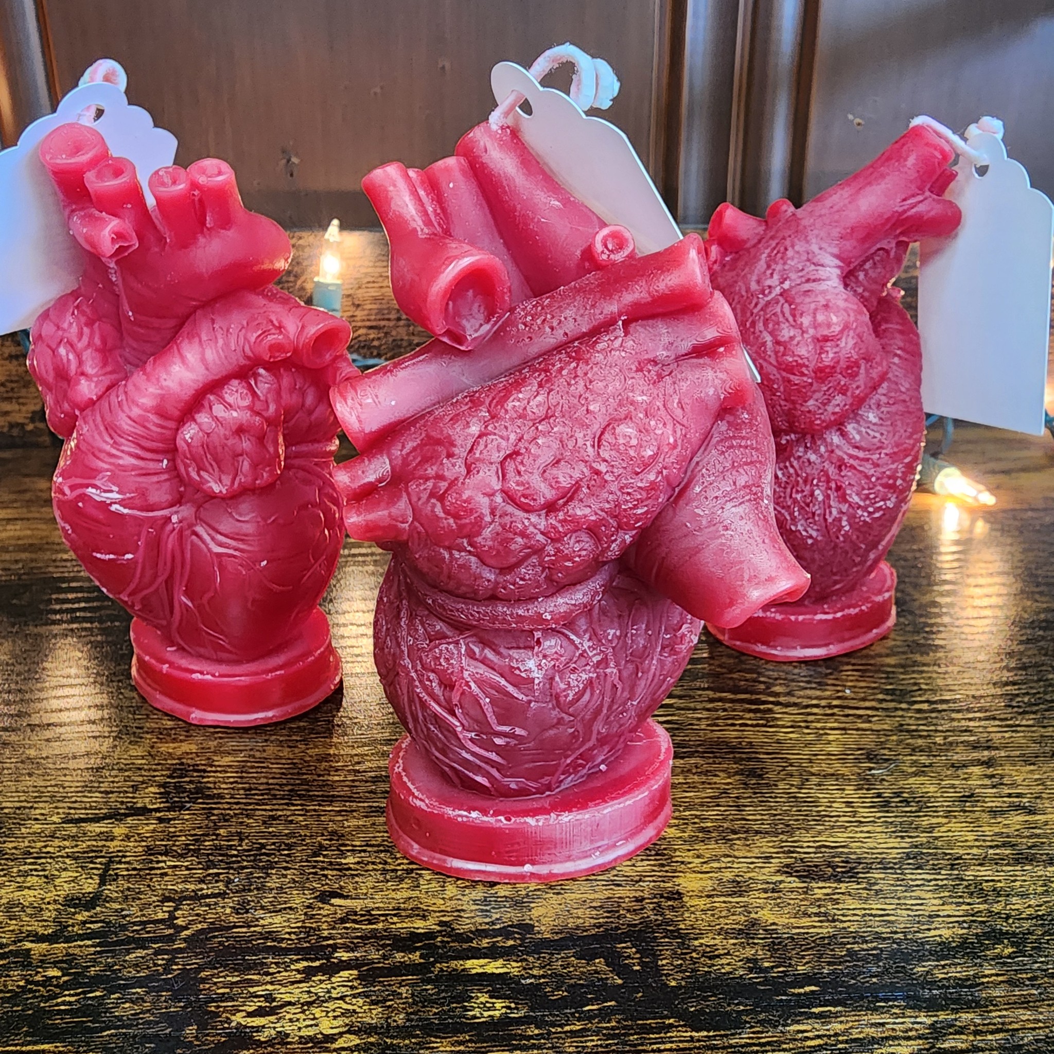 BACK IN STOCK! - Anatomically accurate heart candles from @aromageddoncandles
Available now in the store and online. Get them while we have them!
.
.
.
.
.
#Witchcraft
#SpellCandles
#HeartCandles
#WitchyShop
#WitchyGoods
#WitchyVibes
#OccultCandles
#WitchesOfInstagram
#Spirituality
#AnatomicalCandles
#UniqueCandles
#HandmadeCandles