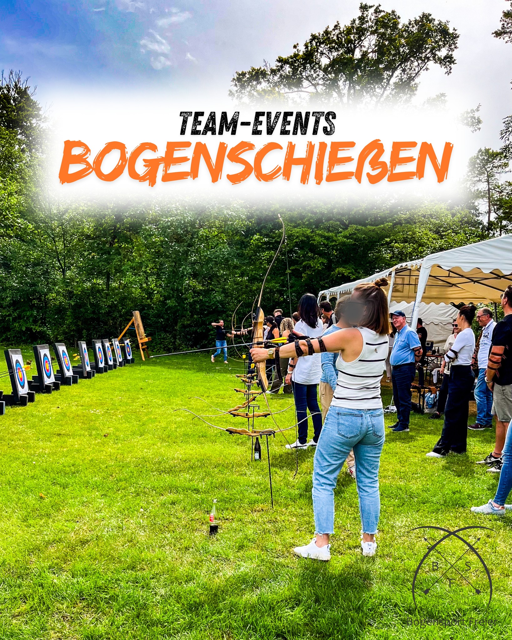 🎯 Auch in der vergangenen Woche hatten wir wieder einige Team-Events im Bogenschießen auf unseren Bogenplätzen in
Höhefeld bei Wertheim 🏕️
Würzburg 🏰
Marktbreit bei Kitzingen 🏞️
und bei Kunden mobil auf den Firmengeländen vor Ort 🚌
Vielen Dank an alle Teilnehmer - es hat mega Spaß gemacht mit euch 💪
Wenn auch du gerade auf der Suche nach einem coolen und abwechslungsreichen Team-Event bist, dann schau gleich mal hier vorbei ⤵️
https://www.bogensport-freier.de/team-events-bogenschiessen
Wir freuen uns auf euch 🏆
#teamevent #teamevents #bogenschießen #outdoor #outdoorsports #würzburg #Wertheim #kitzingen #teamgeist #teamspirit