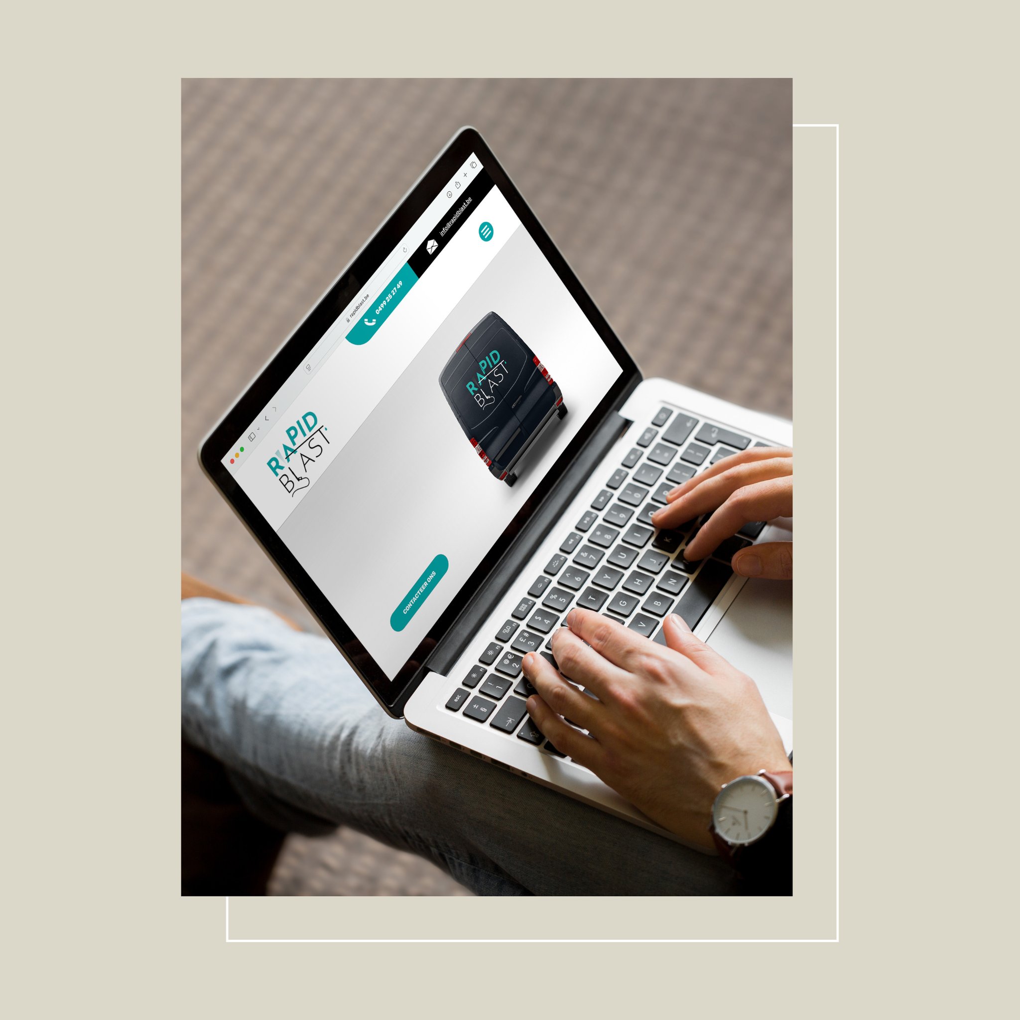 Trots om het nieuwe logo en de branding van RapidBlast @rapidblast_be te mogen delen! Een krachtig en strak ontwerp dat perfect past bij hun visie: snel, efficiënt en tot in de puntjes nauwkeurig. ✨
RapidBlast: dé specialist in exterieurreiniging, omdat uw huis en tuin alleen het allerbeste verdienen!
Wat blijft het leuk om samen te kunnen werken met bedrijven die echt een impact maken.
.
.
#logoreveal #logodesign #brandingproject #uniekelogos #graphicdesign #creativework #grafischontwerpbureau #studiohermine