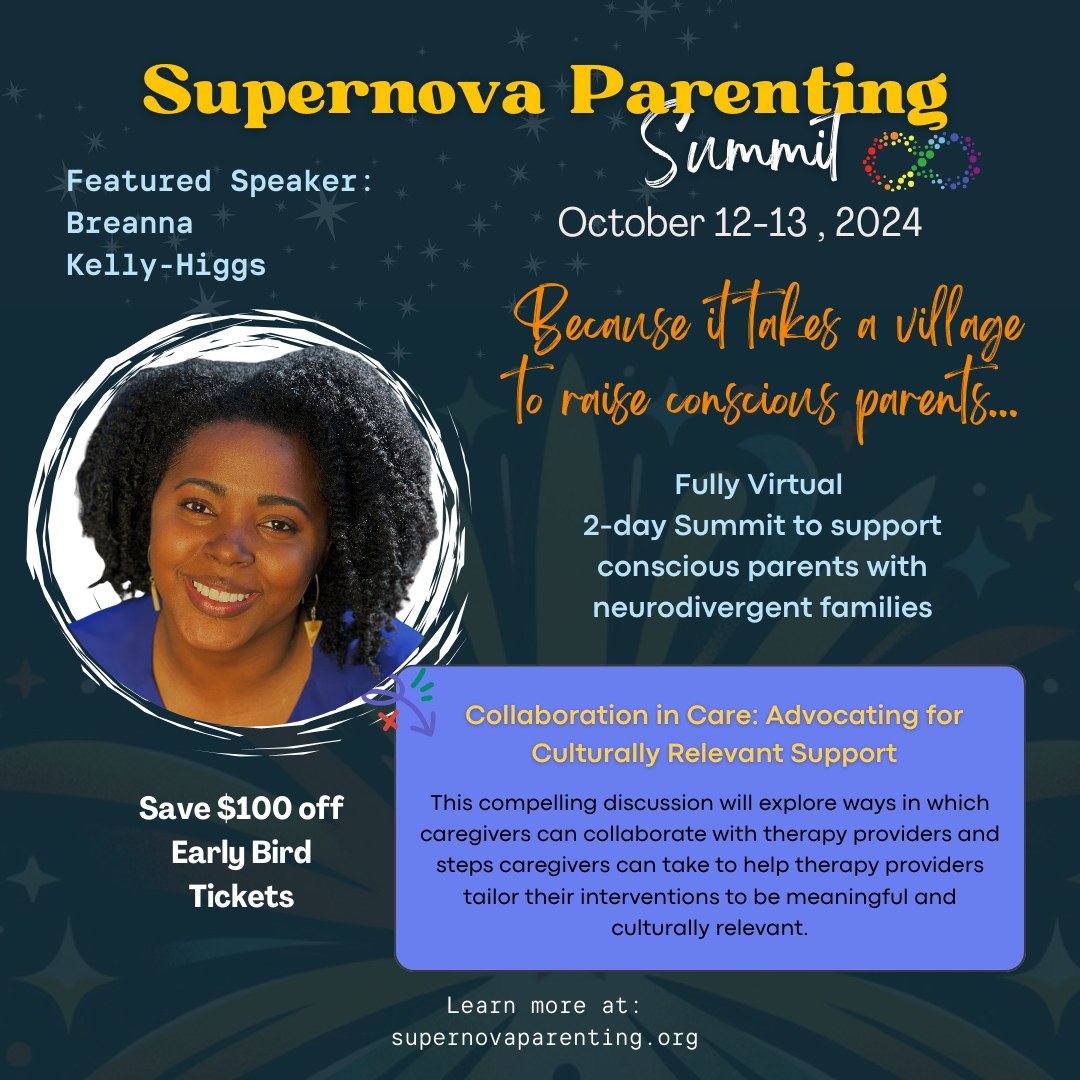Advocacy Through Collaboration
Advocacy is a skill that can change the trajectory of someone’s life.
Whether it’s as simple as speaking up when your food order is wrong, or as complex as seeking legal support when denied rights.
Community members deserve to have services that are meaningful and individualized.
Sometimes this means advocating for their desires and needs.
Join me at the Supernova parenting Summit as Natasha Nelson and I discuss collaborative strategies community members can use to help providers deliver individualized and culturally responsive supports.
https://shorturl.at/i9ntR
#Advocacy #NeurodiversityAndMentalHealth #InclusiveCare #SynergyBehaviorConsulting #MentalHealthAwareness #CulturallyResponsiveCare #Neuroaffirming #LCSW #BCBA