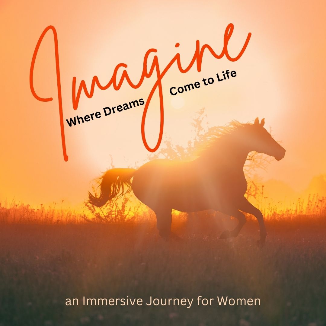 Last Chance! Registration for Imagine Closes 2/24/25!
If you’ve been waiting for a sign—this is it!
*Imagine: Where Dreams Come to Life, an Immersive Journey for Women is your opportunity to step into the life you’ve been dreaming of. This isn’t just a retreat or a workshop—it’s a*transformational experience where you’ll:
✨ Go far beyond "learning" and create the space where your dreams to life.
✨ Live them in real-time through hands-on experiences.
✨ Connect with like-minded women and the powerful wisdom of horses.
Registration closes February 24, 2025—don’t miss your chance!
💡 Secure your spot today: https://www.dianagogan.com/imagine
#ImagineJourney #WhereDreamsComeToLife #ImmersiveJourney #DreamBigLiveFully #HorsesAndHealing #EmpoweredWomen #DianaGoganCoaching #TransformYourLife #SelfDiscoveryJourney