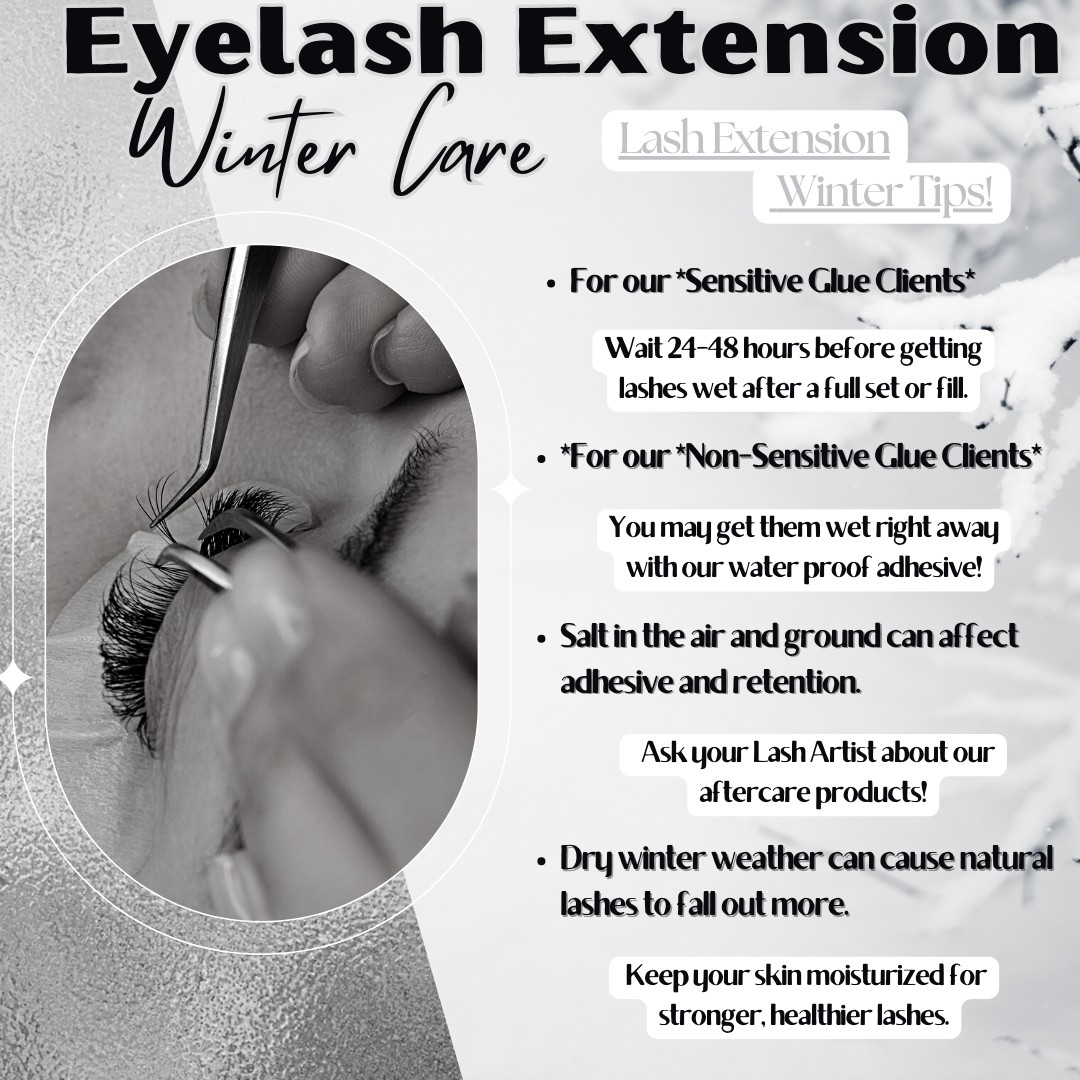 Sleigh Your Winter Lash Care!🛷❄️ Keep Your Lashes Looking Flawless In The Snowy Season☃️
*
*
*
#WinterBeauty #WinterWonderLashes #WinterGlam #LoveYourLookBeautyStudio #LashTips #NJLashes #LashCare #SensitiveGlue #NovaLash #XtremeLashes #LashStudio #EyelashExtensionsNewJersey #ClassicLashes #VolumeLashes #HybridLashes #PassicCountyLashes #BergenCountyMoms #MorrisCountyLashes #NJBeauty #lashboss #njlashtech #njlashes #LashAffair