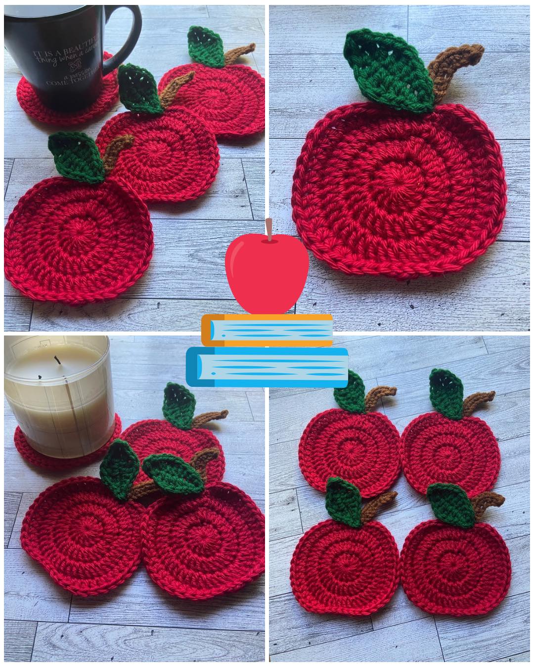 Perfect for #backtoschool 🍎 Everyone from parents to teachers and friends to family will love these crochet apple coasters! Perfect for mugs and candles or just decorations. Order yours today and you’ll be set for the first day of school ✏️📚
https://www.encydesigns.com/product-page/crochet-apple-4-piece-coaster-set
#handmadegifts #handmadecrafts #shopsmallbusiness #supportlocal #teacherlife #apple #coasterset #handmadewithlove #applecoasters #teacherstyle #imadeit #ilovewhatido
