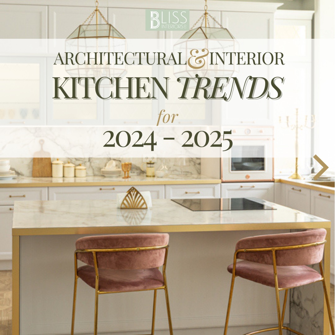 🔗 Before you extend, rebuild, or remodel your kitchen, click the link in our bio to read our latest blog about Kitchen Trends for 2024-2025:
Trends are significant because they reflect the general mood of society:
✴️ The aesthetics for 2024-2025 are calm and spacious, with gorgeous but understated touches of elegant luxury.
✴️ We want natural light, so extensions are built with plenty of skylights, and interior windows are a popular feature.
✴️ Mixing up materials is fine. Put gold taps on a stainless steel sink or butt a copper work surface up against a slab of slate.
✴️ We want uber-efficient appliances and kitchens made from durable materials. We think twice about buying fast furniture.
➡️ Click the link in our bio and read the full article "Kitchen Trends 2024-2025" by Bliss Architecture & Interiors.
.
.
.
#kitchentrends #kitchentrends2024 #minimalluxekitchen #oxted #westerham #homeextensionsuk #houserenovation #architecturalinspiration #architecture #sevenoaks #architecturaldesign #backkitchen