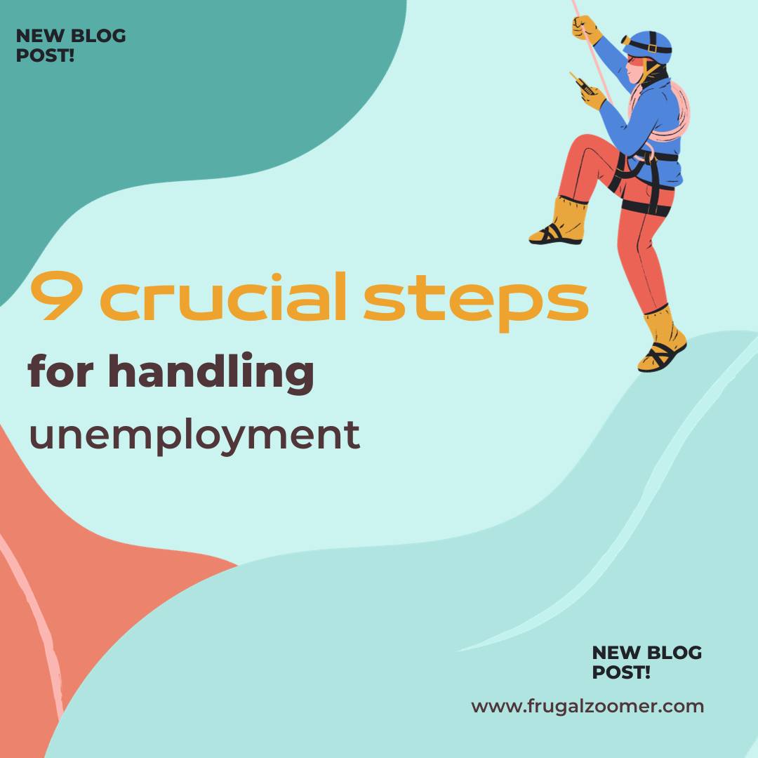 Are you considering leaving your job, worried about layoffs, or thinking about taking your career another direction? Read my newest post for important steps to take before and during a gap in employment.
My company has been on a slightly rocky road the last year and a half and it's pushed me to prepare for the worst. And being prepared has helped lessen the stress of the unknown.
Do you have any tips for those who are newly unemployed, by choice or otherwise?
Check out my bio for a link to my new post!
https://www.frugalzoomer.com/post/handling-unemployment
#jobhunt #personalfinance #gapyear #FinancialFreedom #smartmoney