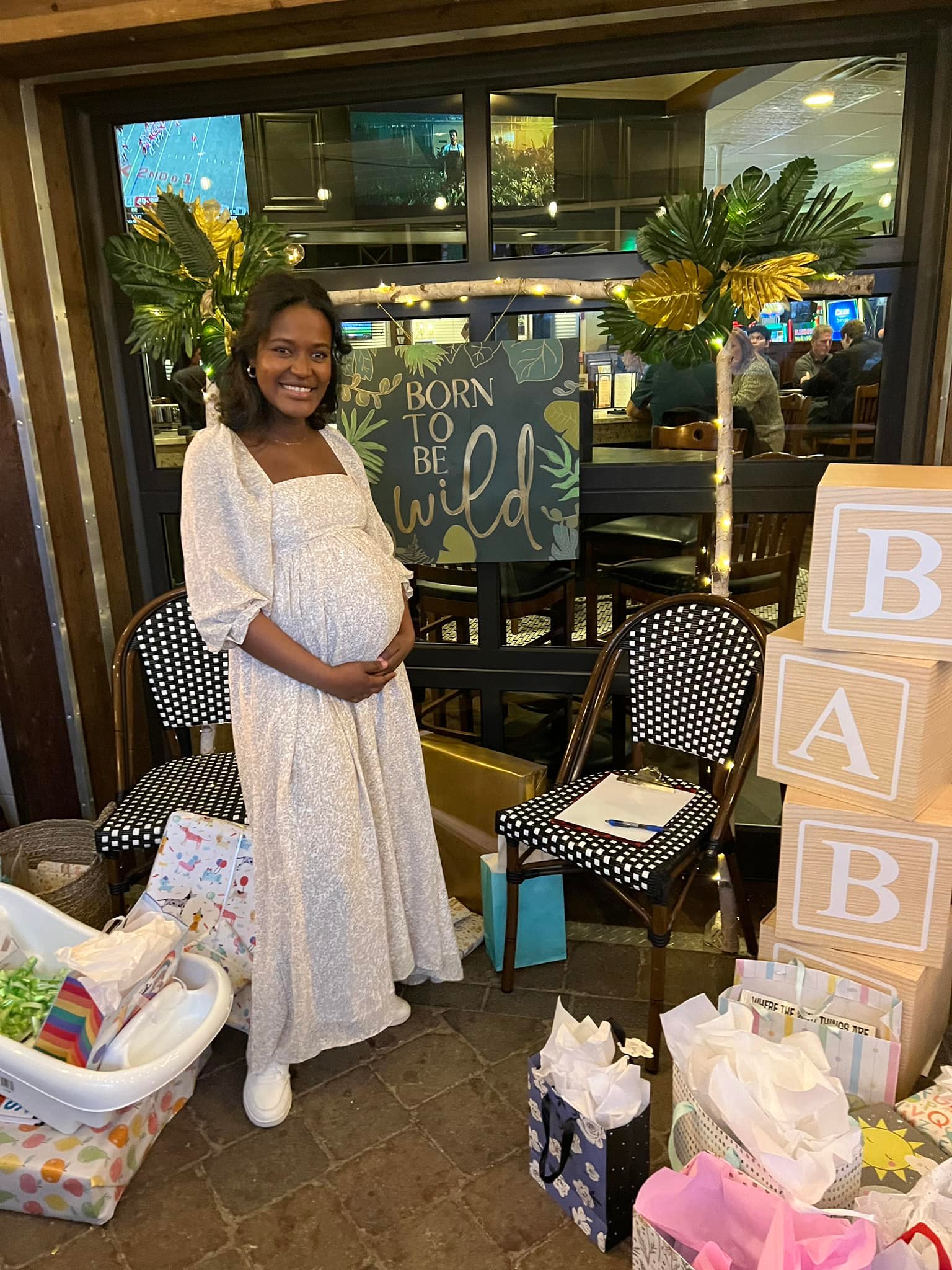 Wonderful celebration for our daughter Sisay Girma and the precious baby on the way💕! Can’t wait to hold you grandbaby😍
