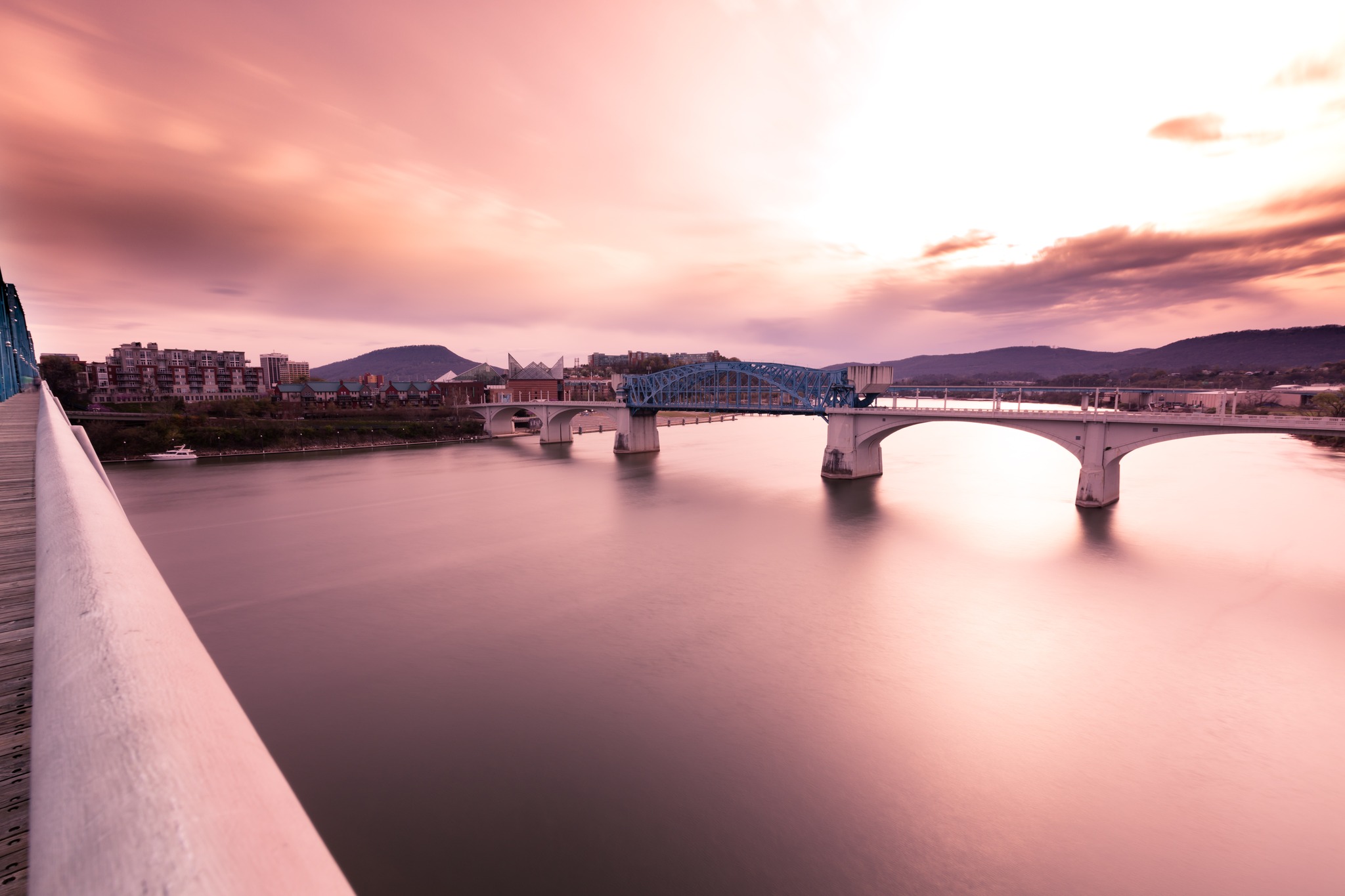 There's something truly special about witnessing the sun paint the Tennessee River with its mesmerizing hues, and the view from the Walnut Street Bridge overlooking the Market Street Bridge offers an unparalleled front-row seat to this captivating spectacle!
From this iconic vantage point to the majestic Lookout Mountain, Chattanooga boasts a treasure trove of attractions waiting to be explored. Embark on a journey to Coolidge Park's legendary carousel, journey back in time at the Chattanooga Choo Choo, or embrace the thrill of the Olympic rapids for an adventure like no other. With abundant greenways, vibrant arts districts, and renowned museums, Chattanooga beckons to adventurers and culture enthusiasts alike.
Ready to showcase the wonders of your city? Let Tennessee Drone Services be your guide as we capture the essence of your vibrant city from every angle. Contact us today! 📸
#Chattanooga #TennesseeTourism #SunriseSunset #AdventureAwaits #TennesseeDroneServices #tourism #TourismMarketing #DestinationMarketing #digitalmarketing2024 #marketstreetbridge