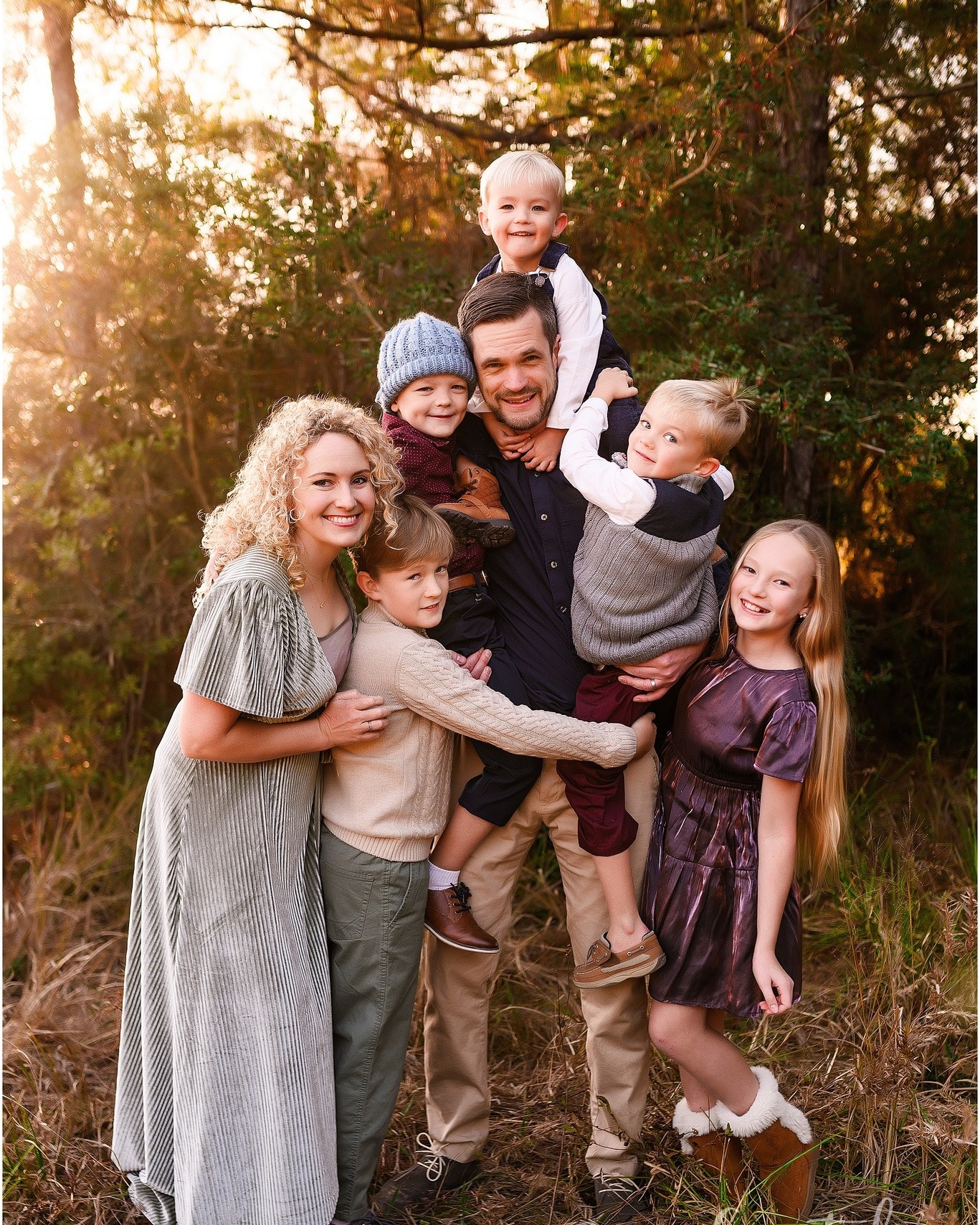 What an adventure-filled session this was! This incredible family of seven brought so much energy and joy to our time together in Lumberton, TX. Their laughter and connection were contagious, making every moment a blast.
We were blessed with the most beautiful golden sunlight—it was warm, soft, and absolutely perfect for capturing their love and bond. Of course, the wet ground added a little extra challenge! Navigating those squishy spots with little ones in tow made for some funny moments, but this family took it all in stride.
It’s sessions like these that remind me why I love what I do—getting to freeze these precious memories for such wonderful people. ❤️
#FamilyPhotography #GoldenHourMagic #LumbertonTX #TexasPhotographer #CapturingJoy #PhotographyAdventure