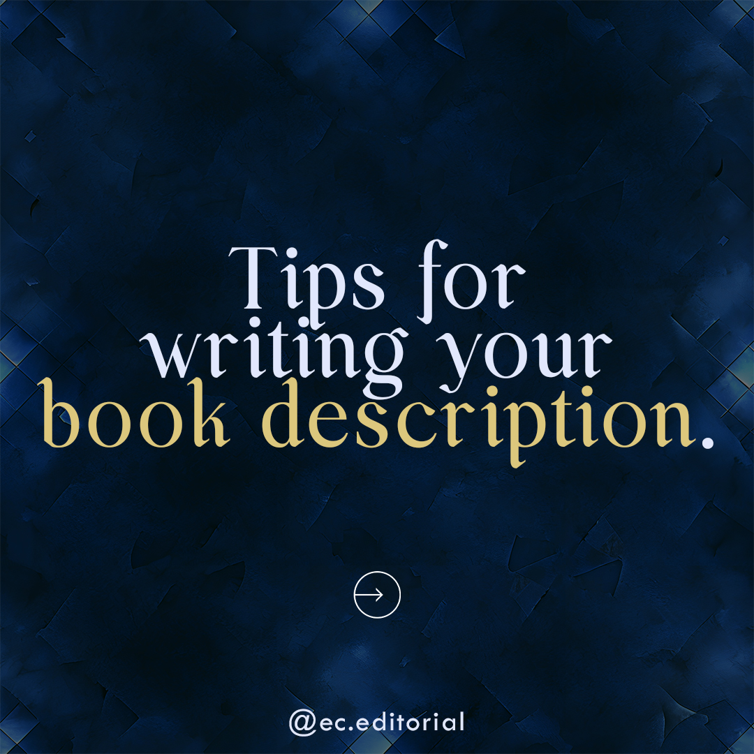 Writing a compelling book description is one of the most crucial steps in your book marketing journey. Think of it as an advertisement—a hook that lures potential readers in and convinces them to dive into your pages. So, to help you craft a description that sells, here are seven tips to get you started!
#writingmood #noveleditor #indiesareworthit #amwriting #writingmotivation #instawrimo #writersblock #freelanceeditor #writinglife #bookeditor #aspiringauthor #writingtips #writingadvice #amediting #writerscommunity #nanowrimo