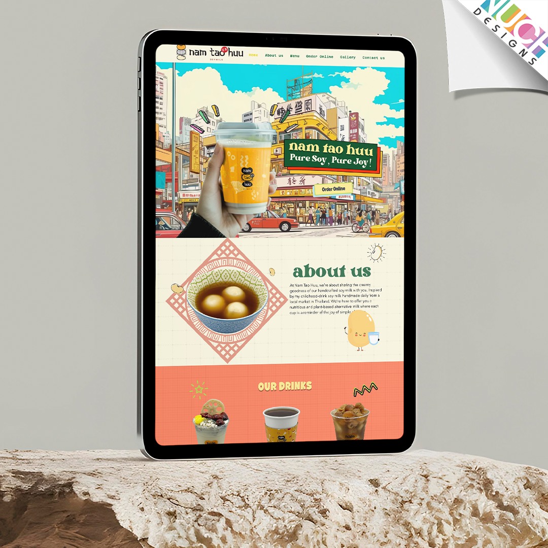 🫘 ผลงานออกเเบบของร้าน Nam Tao Huu ค่ะ โดยร้านนี้เลือกใช้บริการออกแบบกับนุชดีไซน์เเบบครบวงจรทั้ง Website, Menu เเละ Digital Menu ค่ะ โดยดีไซน์จะออกแบบใน Theme เดียวกันทั้งหมด ในส่วนของเว็บไซต์เราออกแบบให้รองรับทุกขนาดหน้าจอ ทั้ง Desktop, Mobile เเละ Ipad เลยนะคะ หากคุณลูกค้าท่านใดสนใจบริการออกเเบบเเบบครบวงจรนี้ สามารถติดต่อเข้ามาได้เลย ยินดีให้บริการค่ะ
🫘 Nuch.Designs รับออกแบบเว็บไซต์ ออกแบบเมนูร้านอาหาร ออกแบบโลโก้ และงานกราฟิกทุกชนิด
🫘 สนใจติดต่อสอบถามโดยตรงได้ที่
Contact: 214-663-1239
Line ID: @nuchdesigns
Email: info@nuchdesigns.com
Website: www.nuchdesigns.com
#ร้านอาหารไทยในอเมริกา #นุชดีไซน์ #nuchdesigns #ออกแบบเว็บไซต์ร้านอาหารไทยในอเมริกา #เว็บร้านอาหารไทยในอเมริกา #เว็บไซต์ร้านอาหารไทย #ออกแบบเมนูร้านอาหาร #ออกแบบเว็บร้านอาหาร #เมนูเครื่องดื่ม #SocialMedia #รับดูเเละSocialMedia #รับดูเเละSocialMediaสำหรับคนไทยในอเมริกา