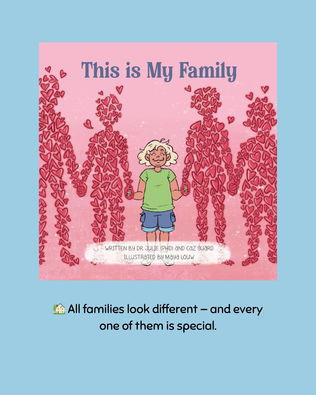 š This Is My Family
Families come in all shapes, sizes, and coloursāand they all matter. This Is My Family introduces children to the many beautiful ways families are made. š³ļøā