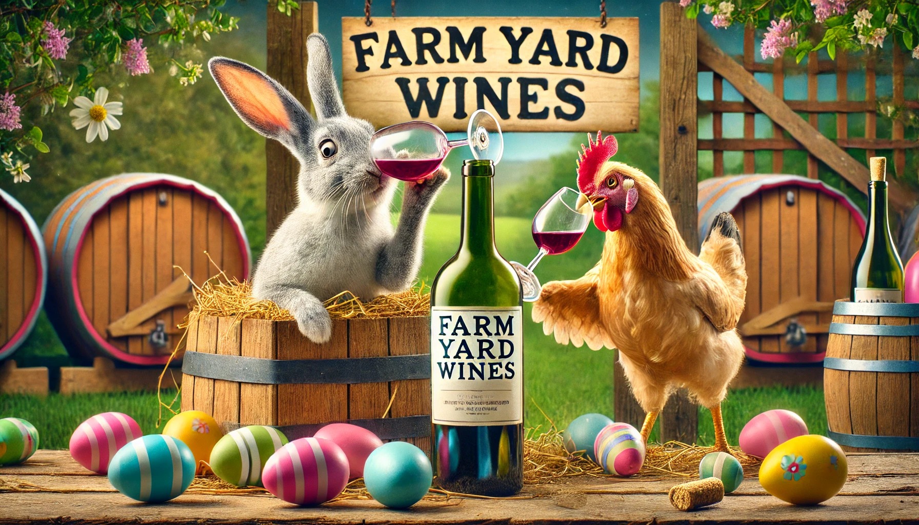 🐣🍷 The Easter Countdown is ON! Tag Your Mates & Get the Word Out! 🍷🐣
The chocolate eggs are piling up, the long weekend is nearly here, and the only thing missing? A bottle (or three) of Farm Yard Wines! 🍾🐰
🥂 Gutsy Duck Brut – Crisp, bubbly, and ready to pop for every Easter toast!
🍷 Tipsy Turkey – A bold sparkling red that pairs perfectly with long lunches and long laughs!
With the Easter weekend fast approaching, now’s the time to stock up before the rush! 🏃♂️💨
🔥 Share with your friends, tag your drinking crew, and get the word out! Let’s make this Easter one to remember (or at least try to… 😉).
Order now at www.farmyardwines.au