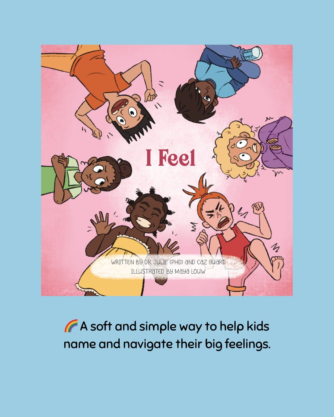 š I Feel
Happy, sad, scared, excited. I Feel gives children the words and space to talk about emotions in a safe and loving way. ā¤ļøāš©¹
#IFeelBook #PinkIsJustAColour #EmotionalLiteracy #FeelingsMatter #BigFeelingsLittleHearts #BooksThatHeal #MindfulKids #EmpathyInKids